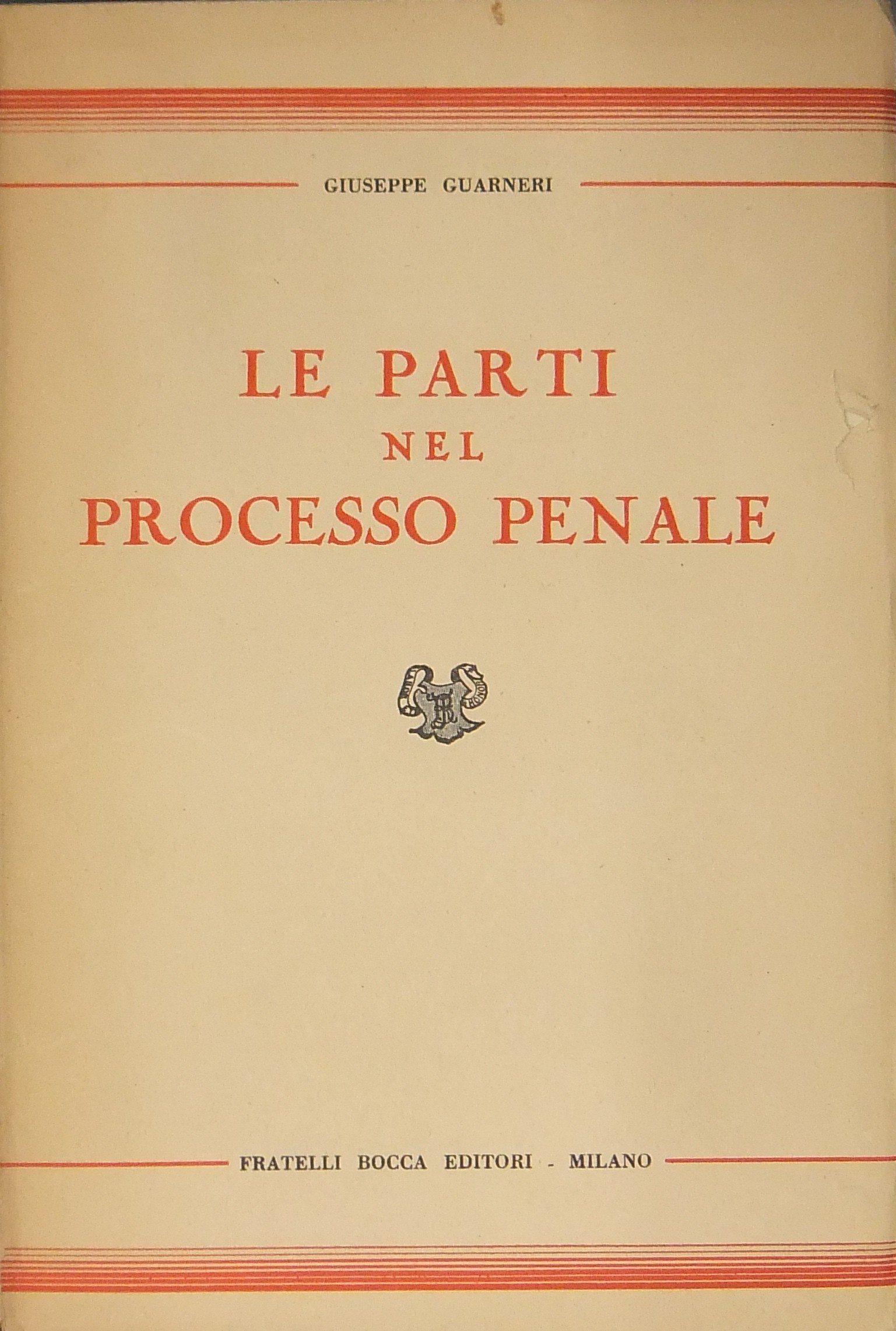 Le parti nel processo penale