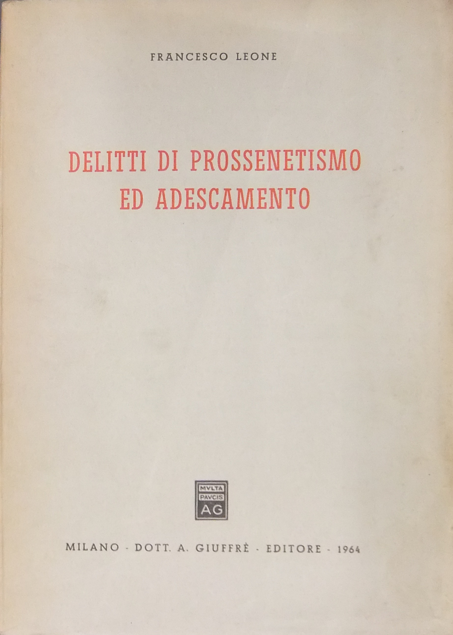 Delitti di prossenetismo ed adescamento