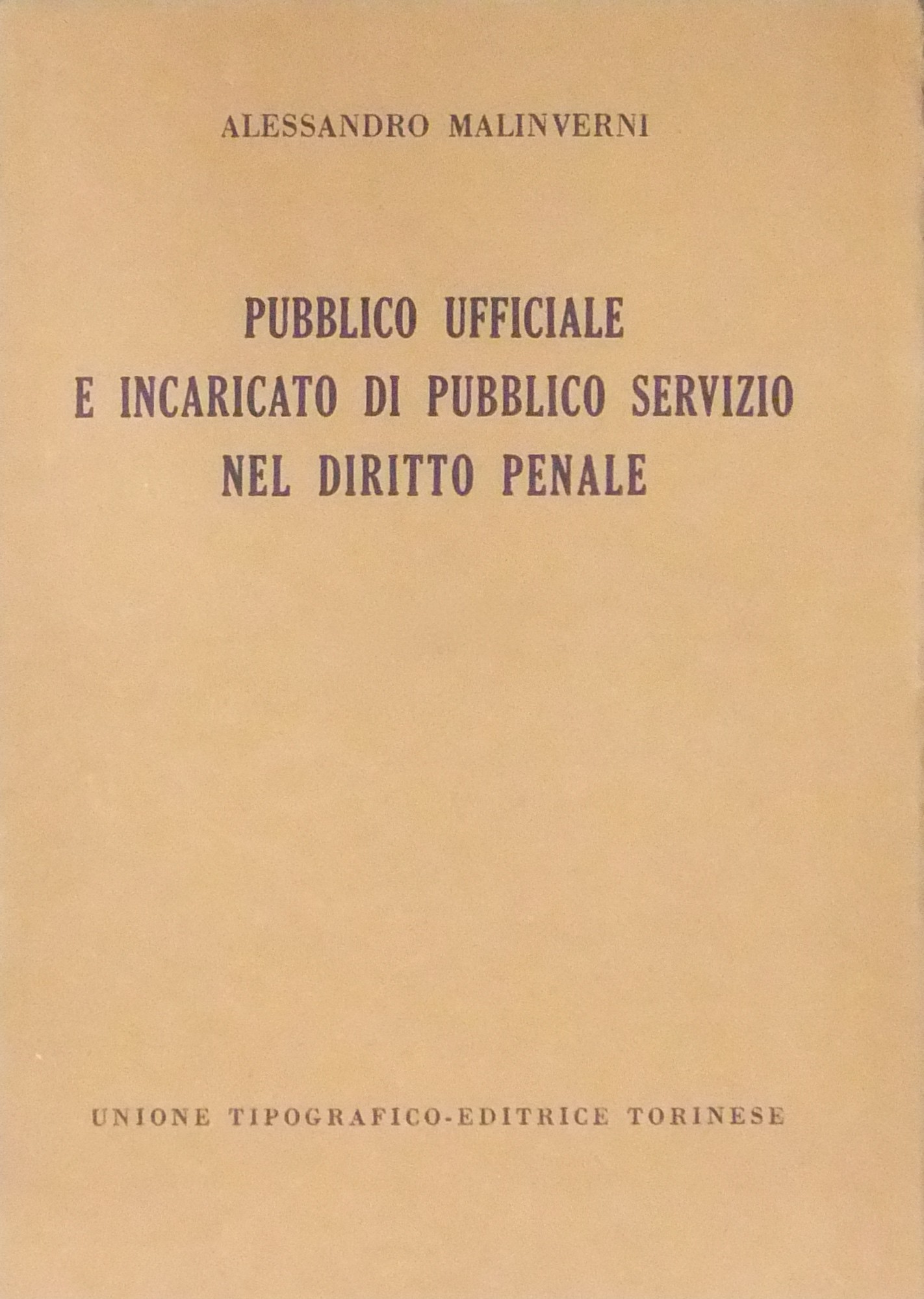 Pubblico ufficiale e incaricato di pubblico servizio