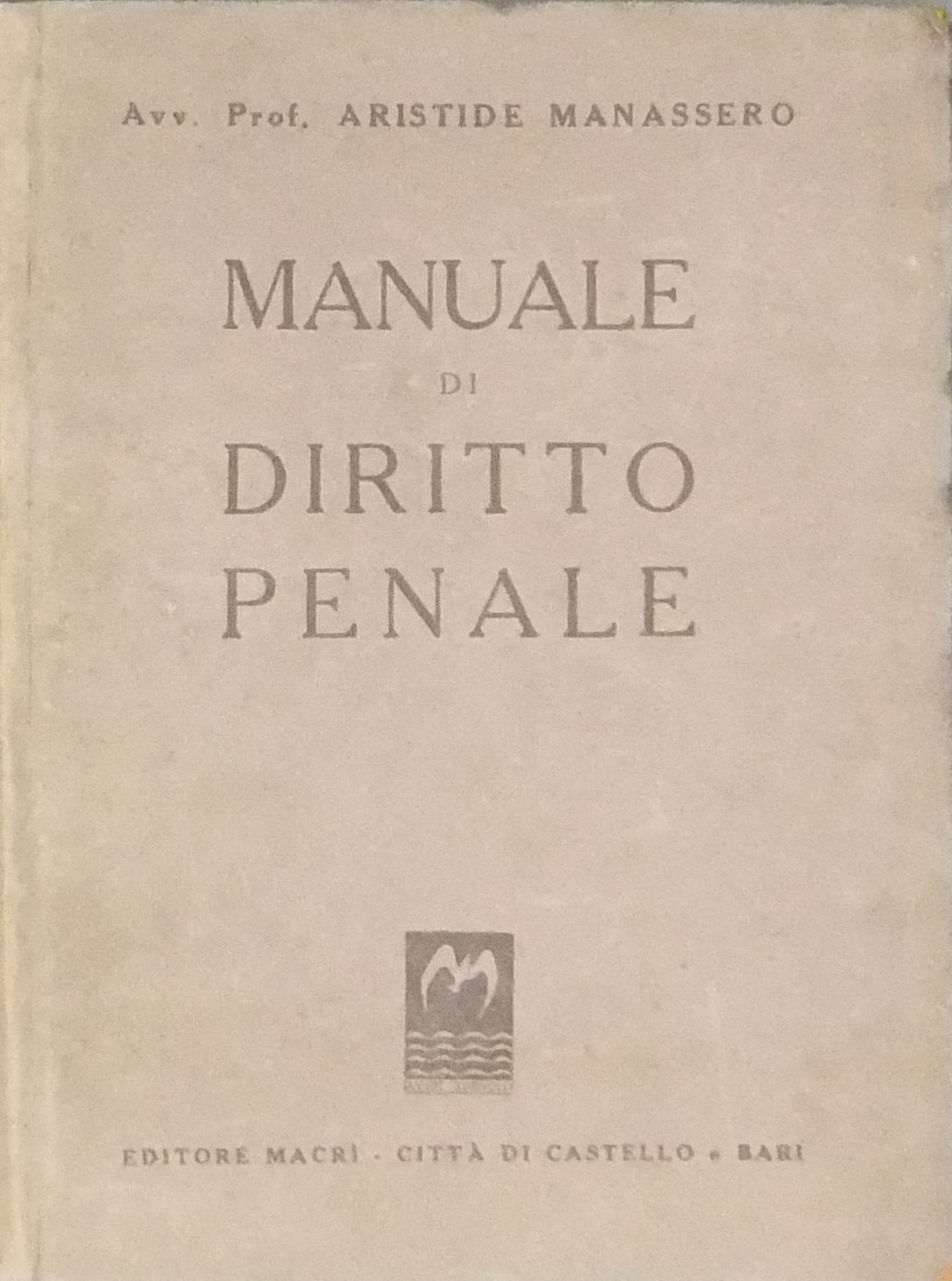 Manuale di diritto penale