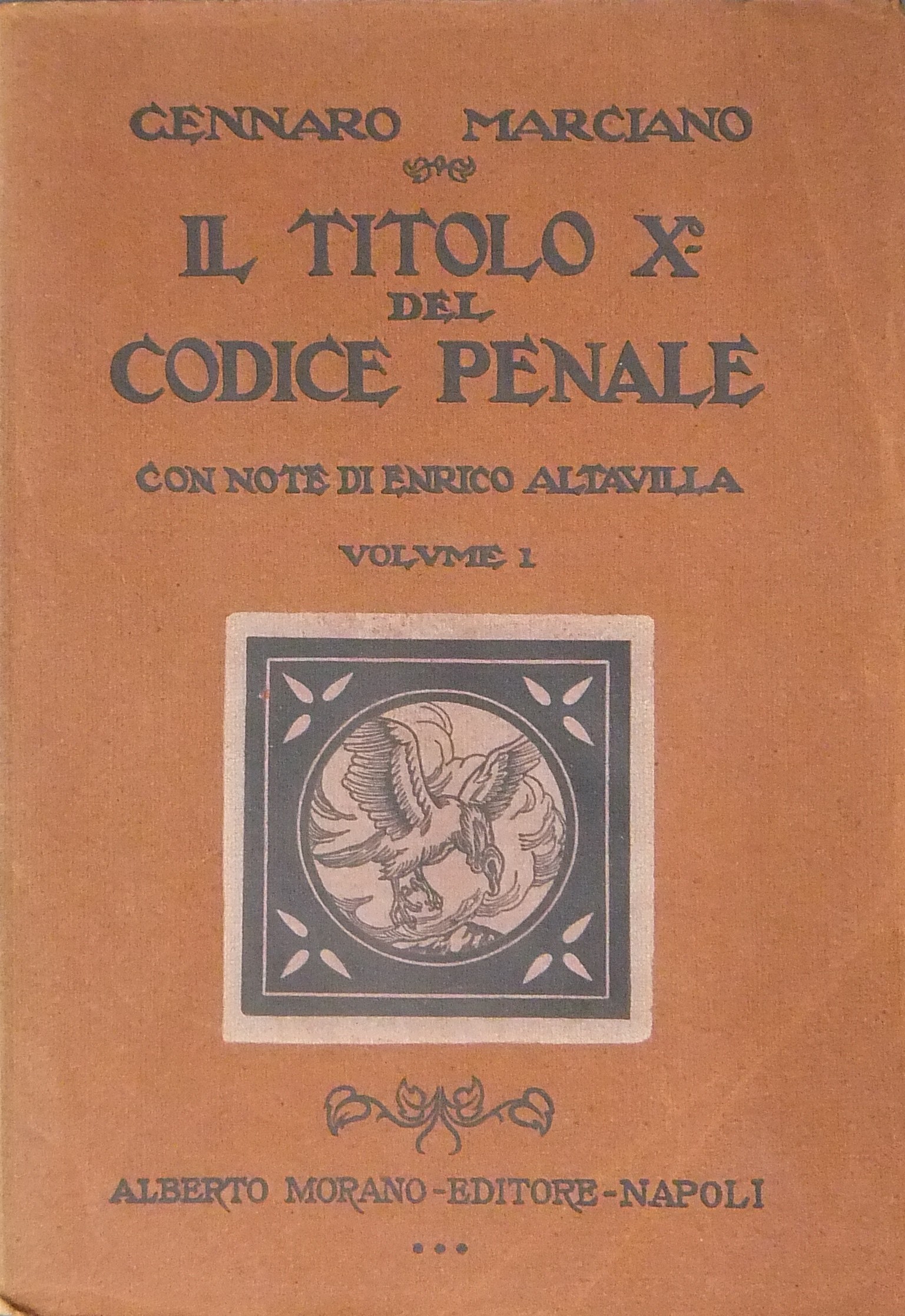 Il Titolo X del codice penale italiano.