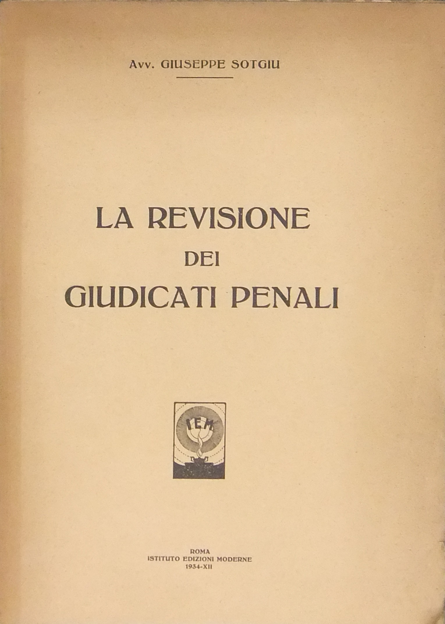 La revisione dei giudicati penali