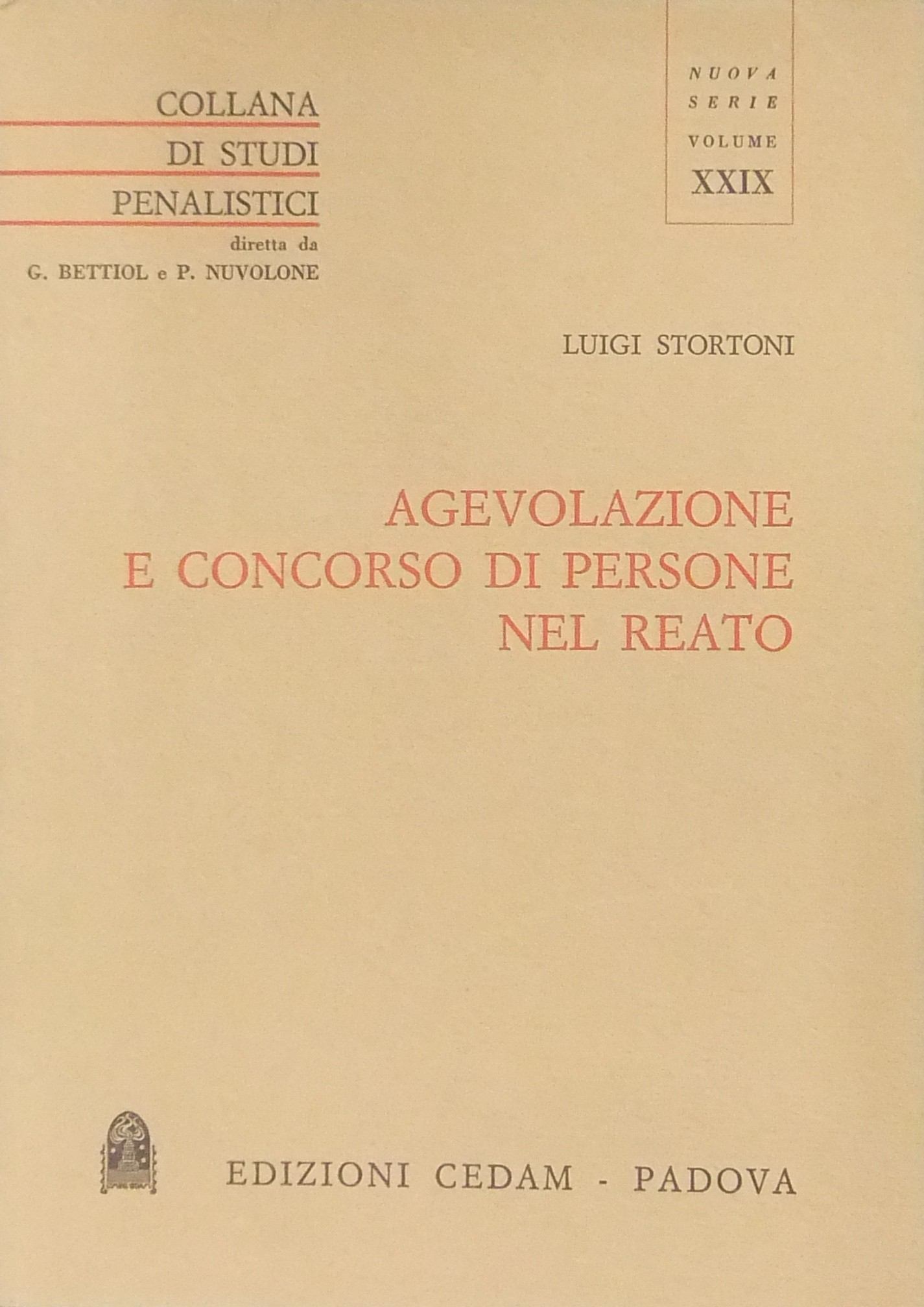 Agevolazione e concorso di persone nel reato