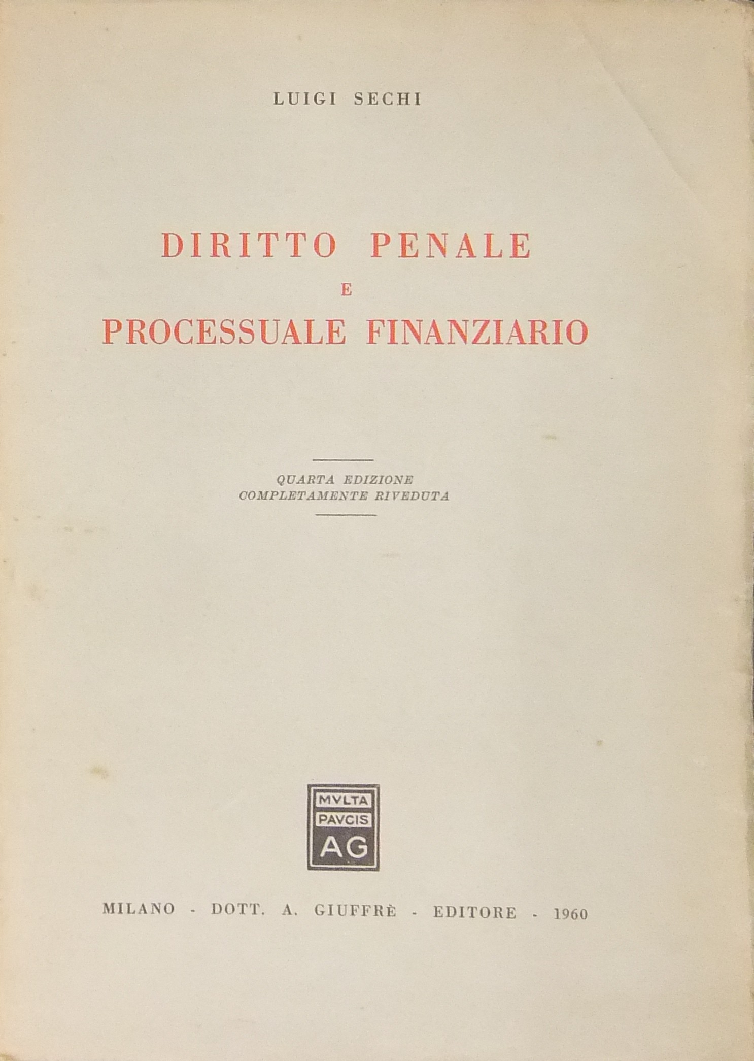 Diritto penale e processuale finanziario