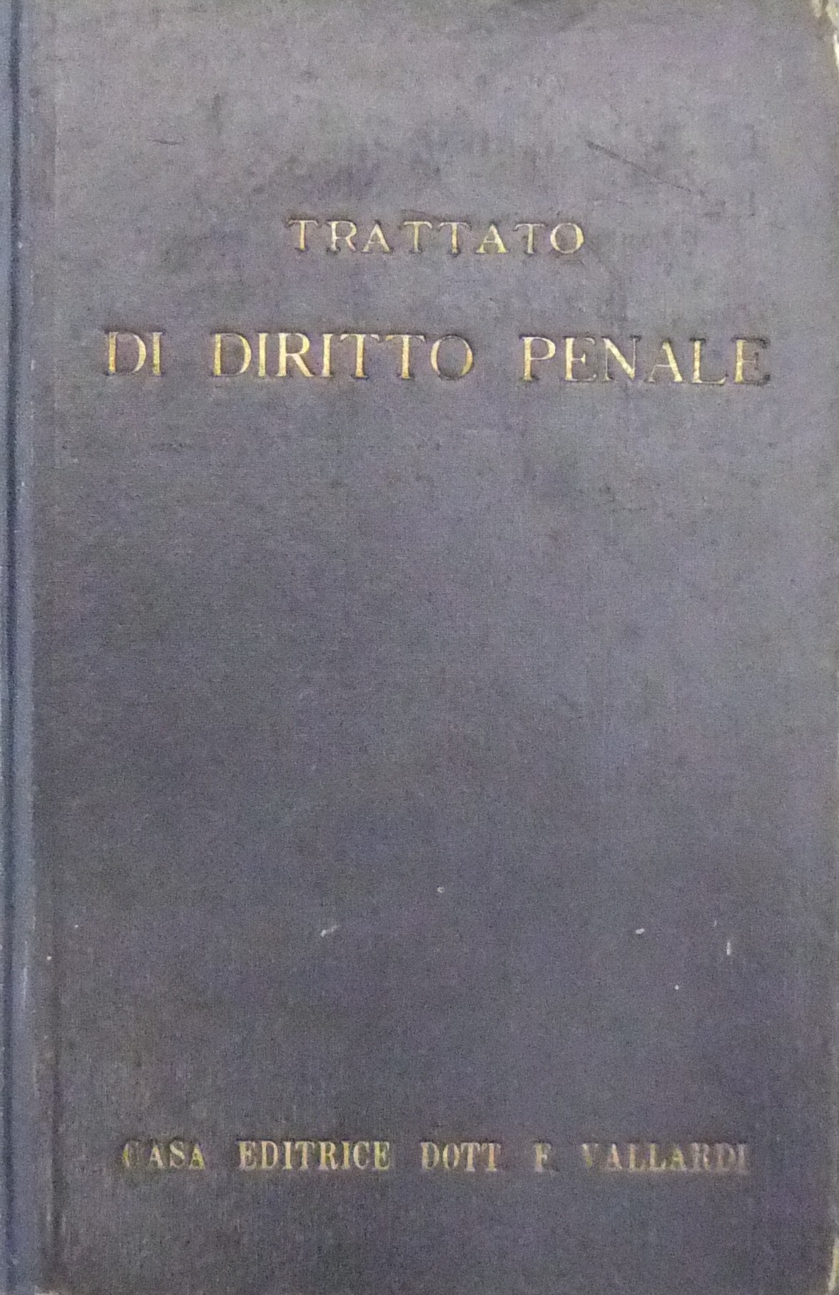 Delle contravvenzioni in particolare. Libro III