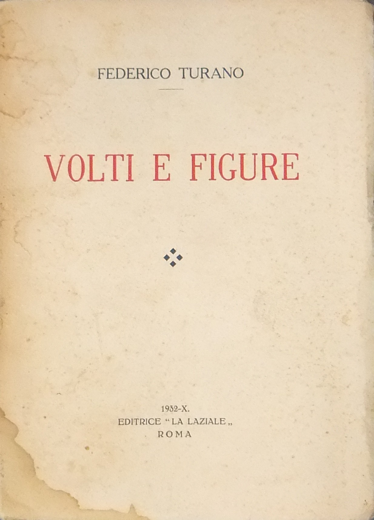 Volti e figure. Saggi di oratoria letteraria