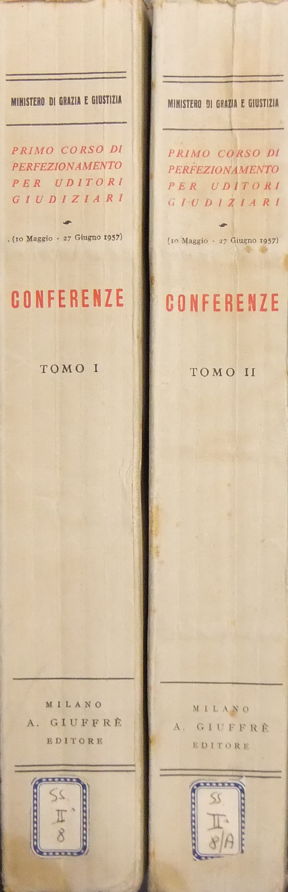 Primo concorso di perfezionamento per uditori giudiziari