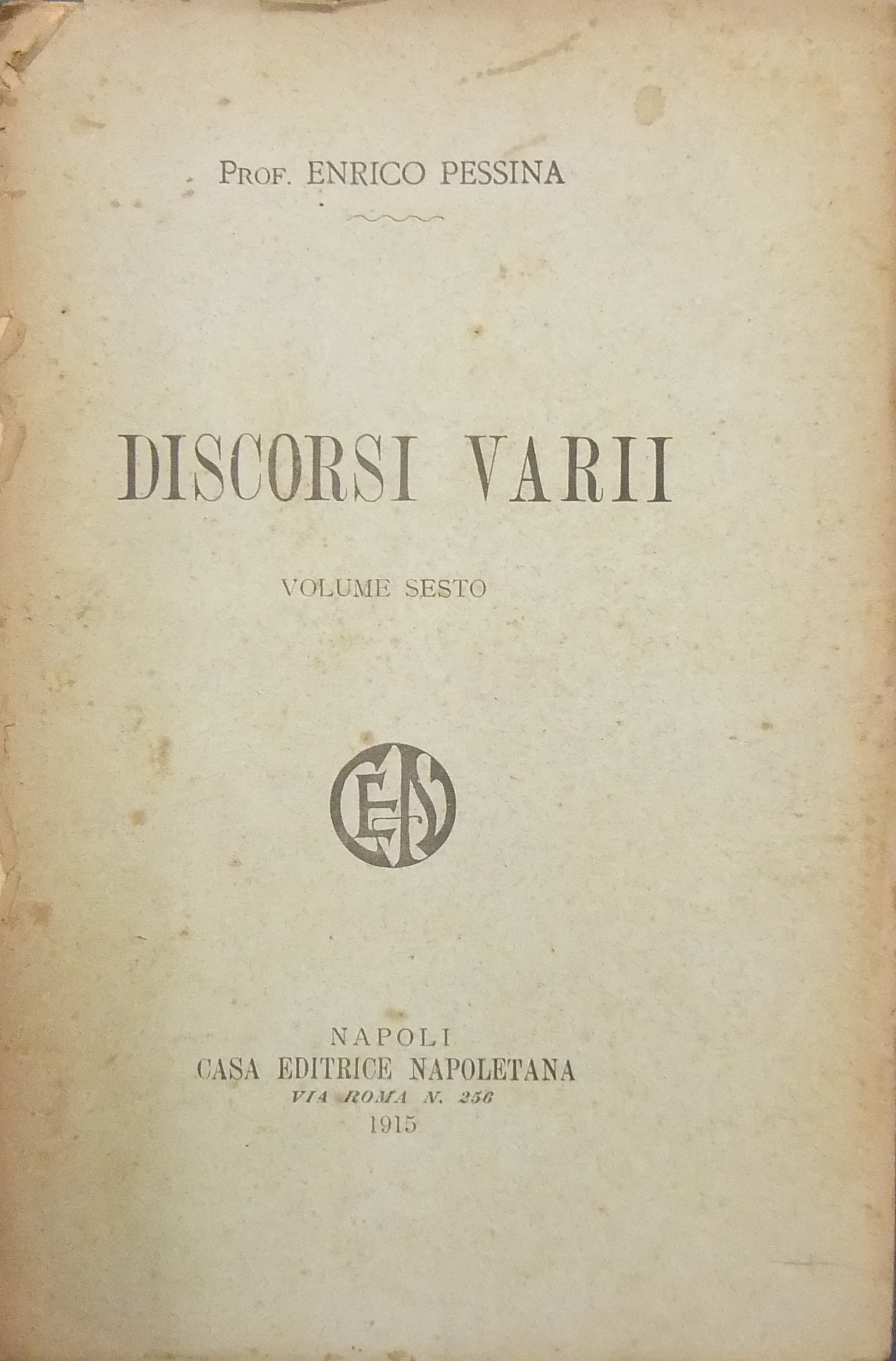 Discorsi varii