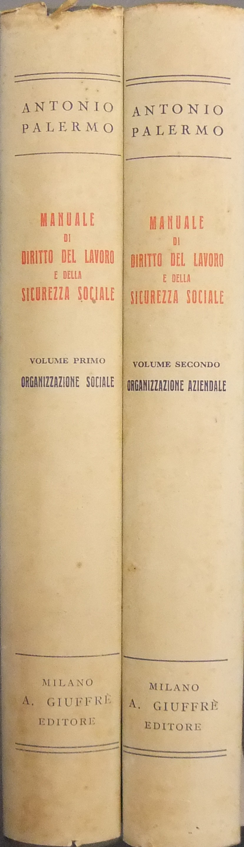Manuale di diritto del lavoro e della sicurezza sociale.