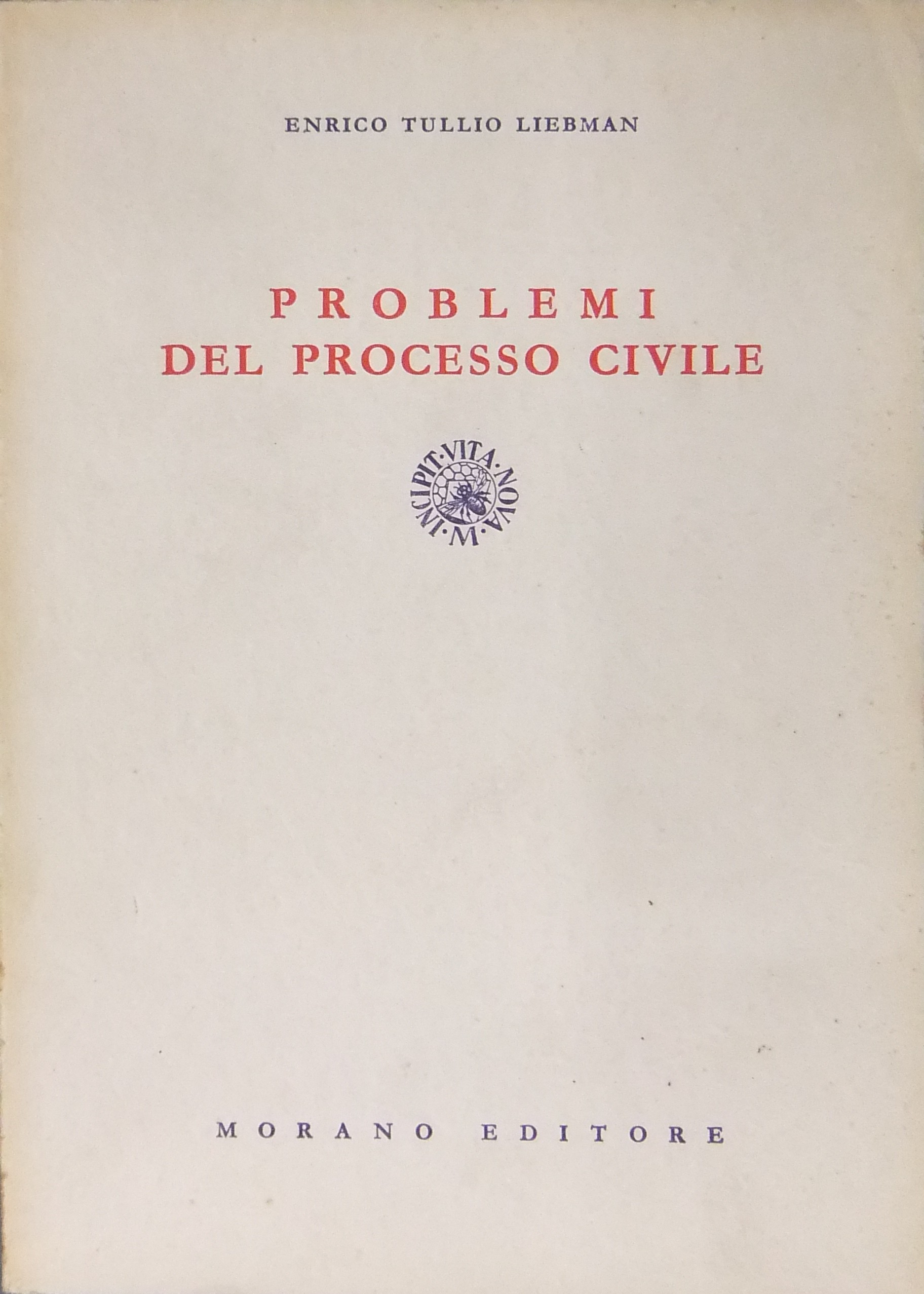 Problemi del processo civile