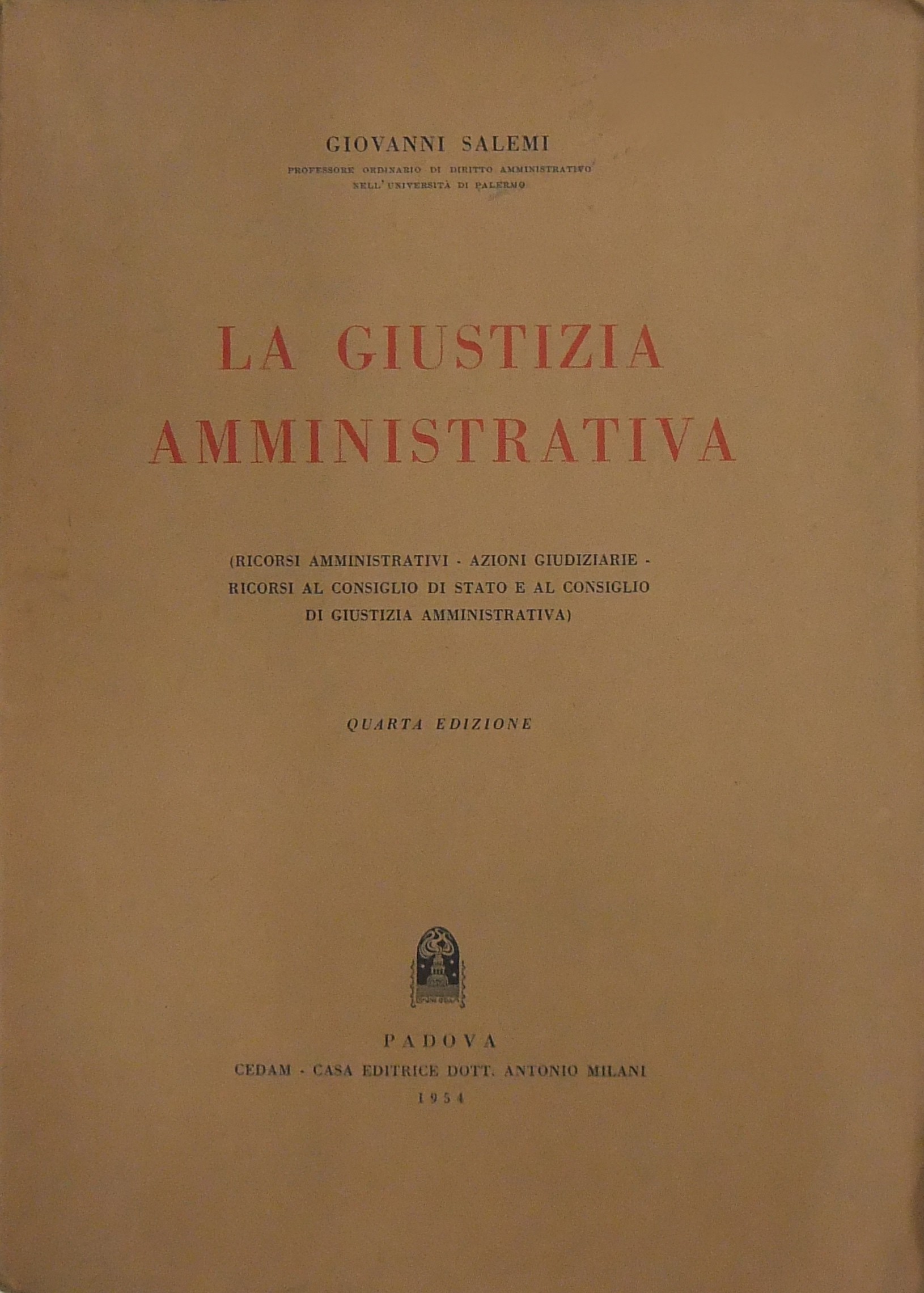 La giustizia amministrativa