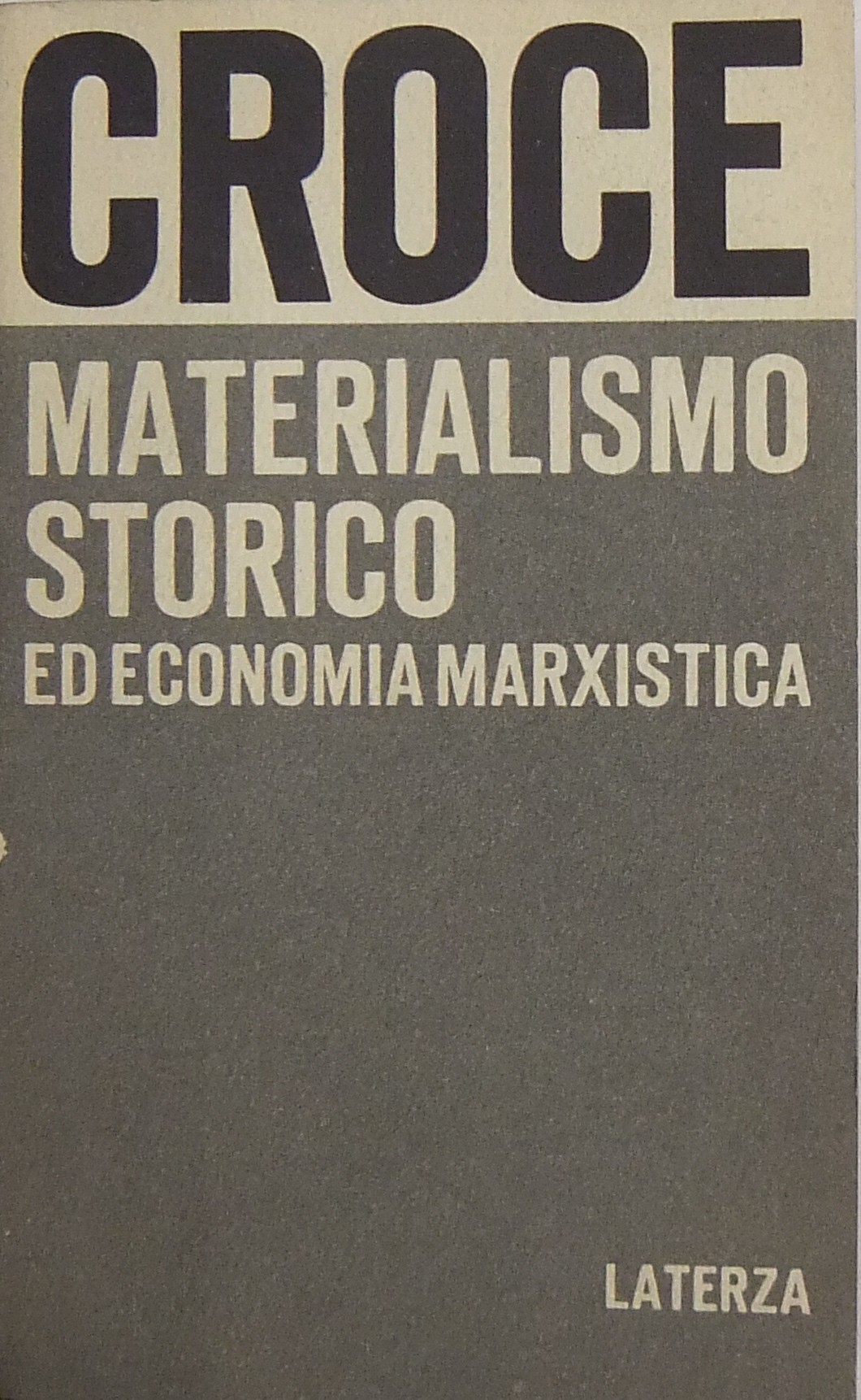 Materialismo storico ed economia marxistica