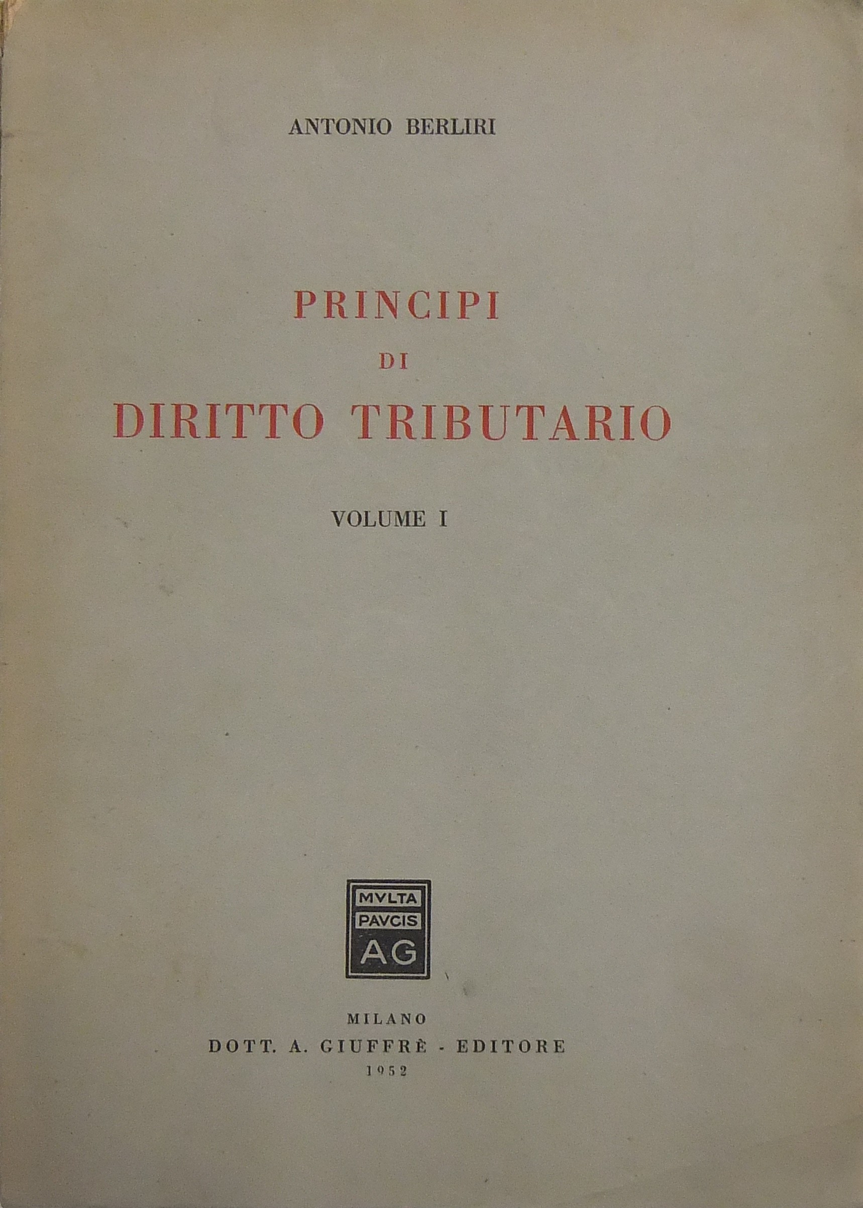 Principi di diritto tributario