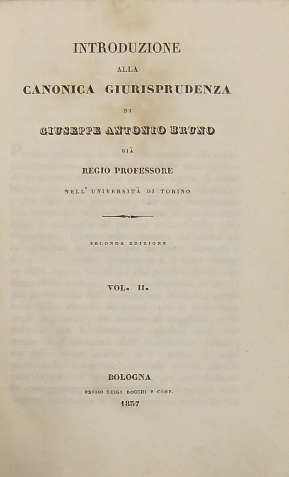 Introduzione alla civile giurisprudenza