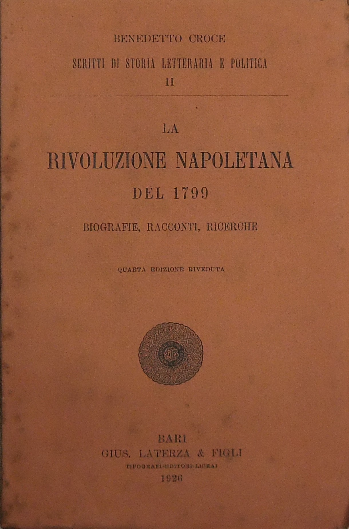 La Rivoluzione napoletana del 1799.