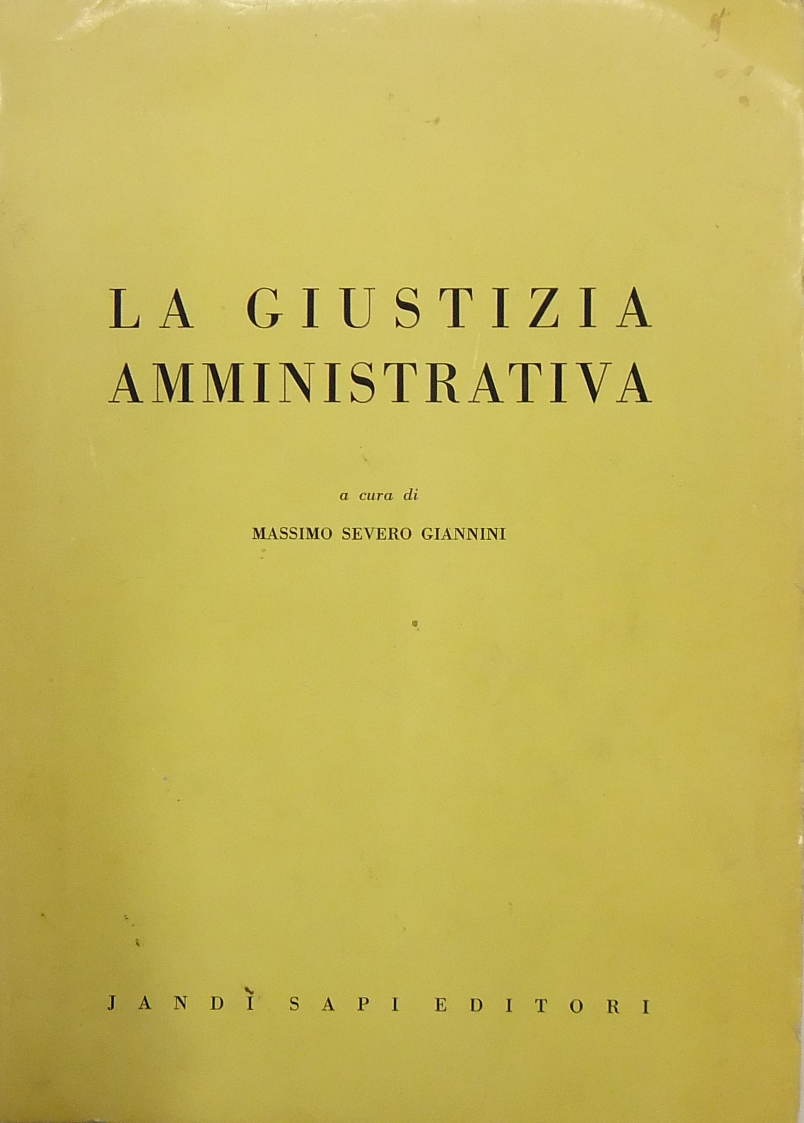 La giustizia amministrativa