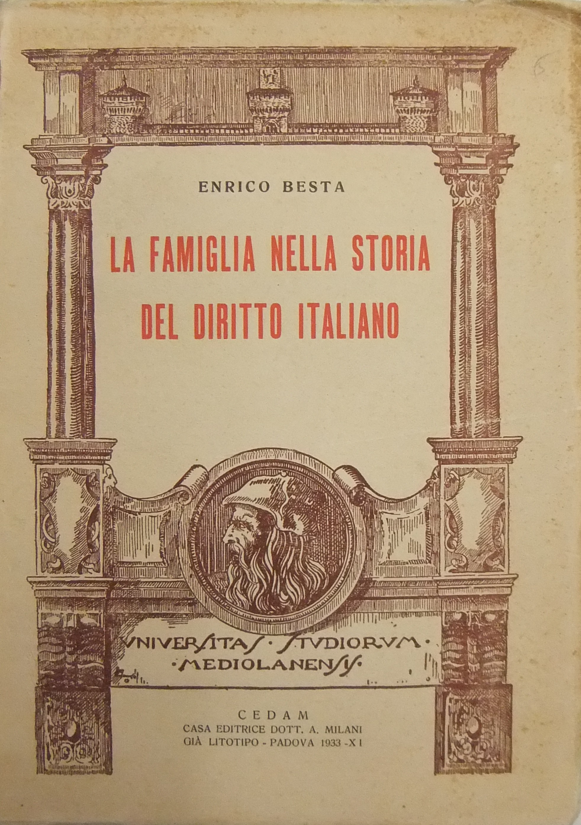 La famiglia nella storia del diritto italiano