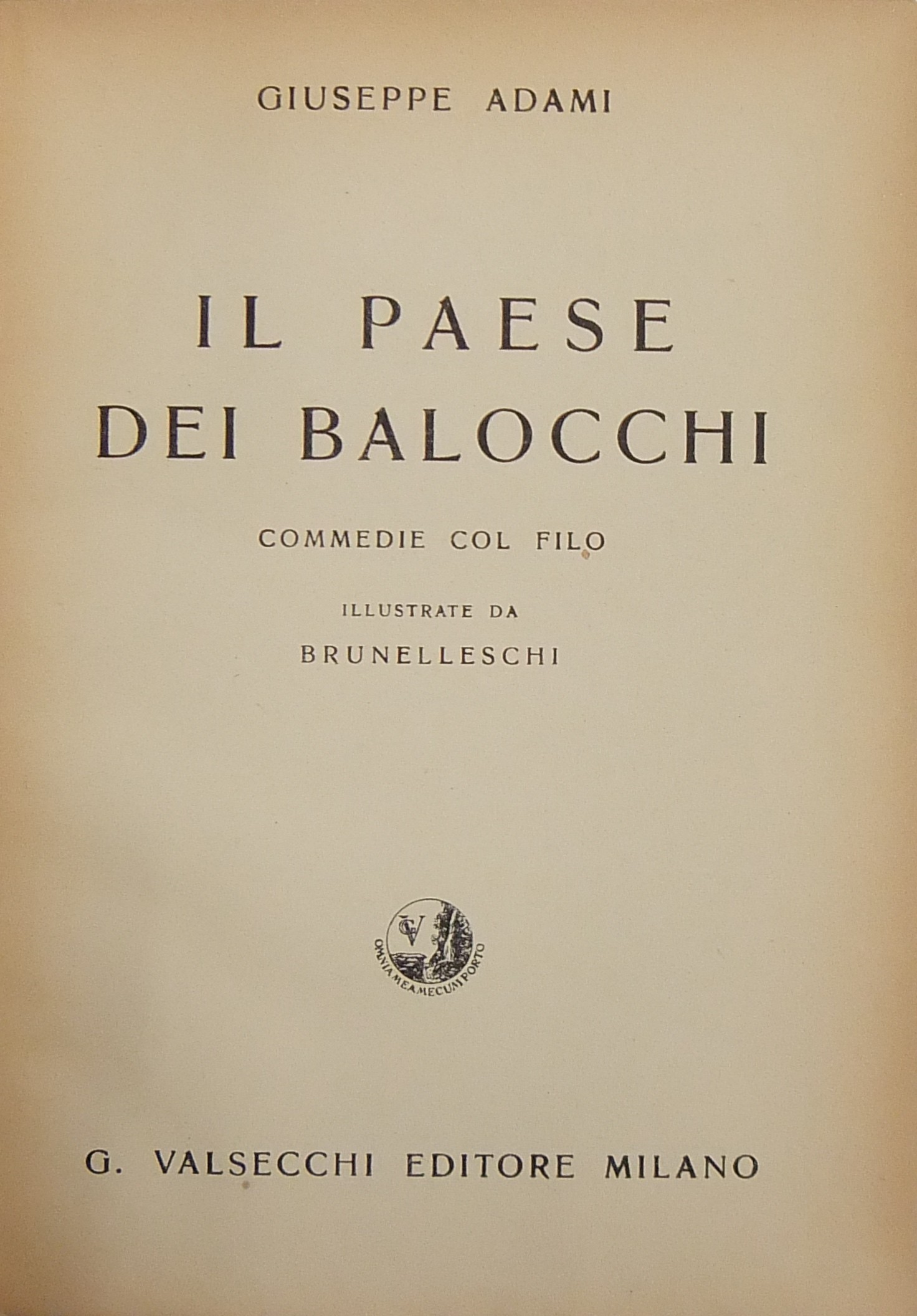 Il paese dei balocchi