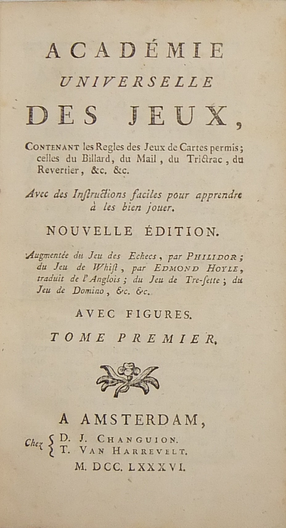 Academie universelle des jeux