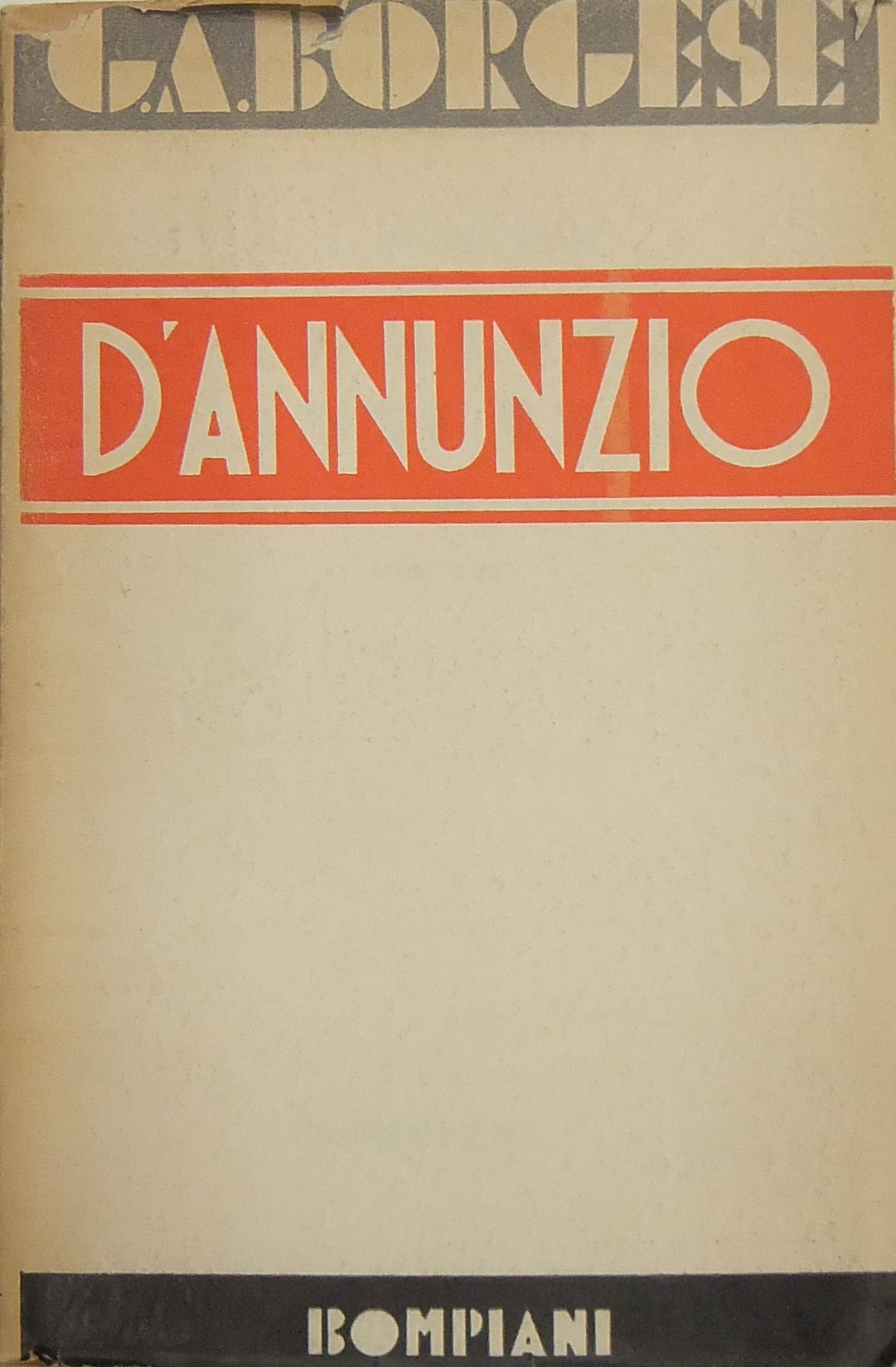 Gabriele D'Annunzio.