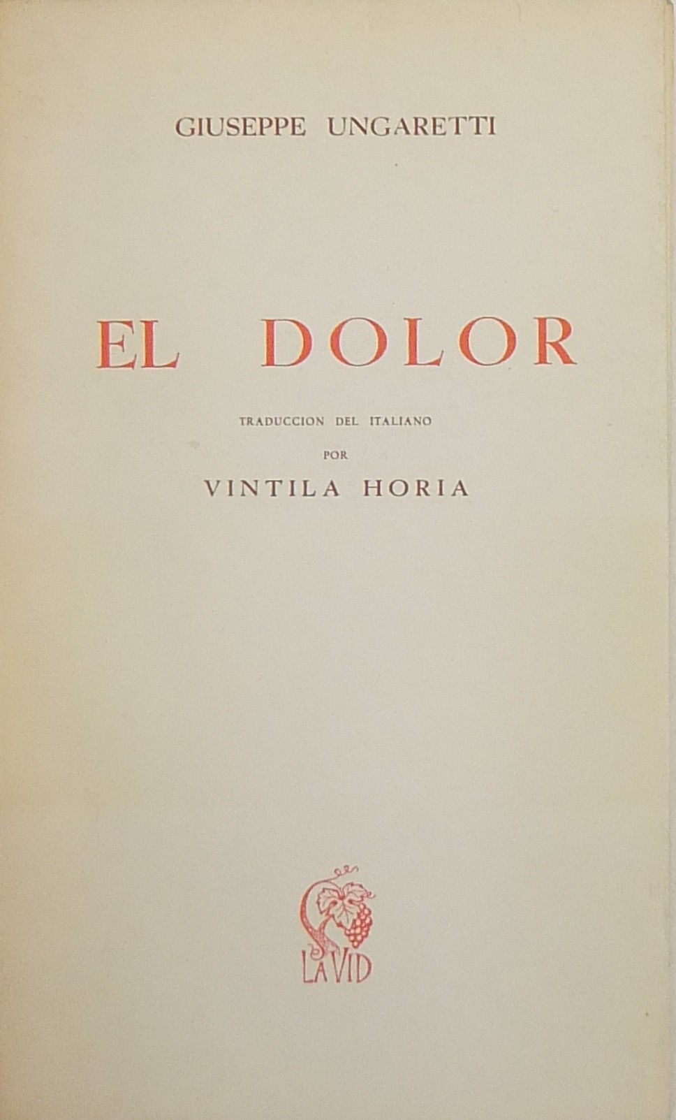 El dolor