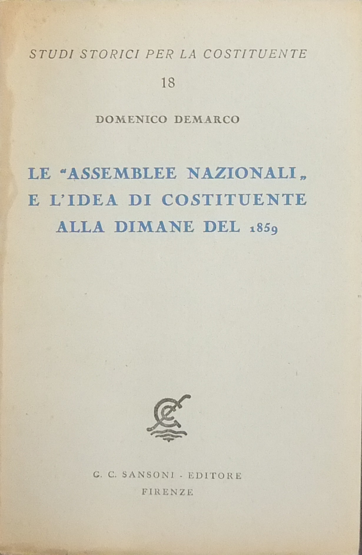 Le Assemblee nazionali