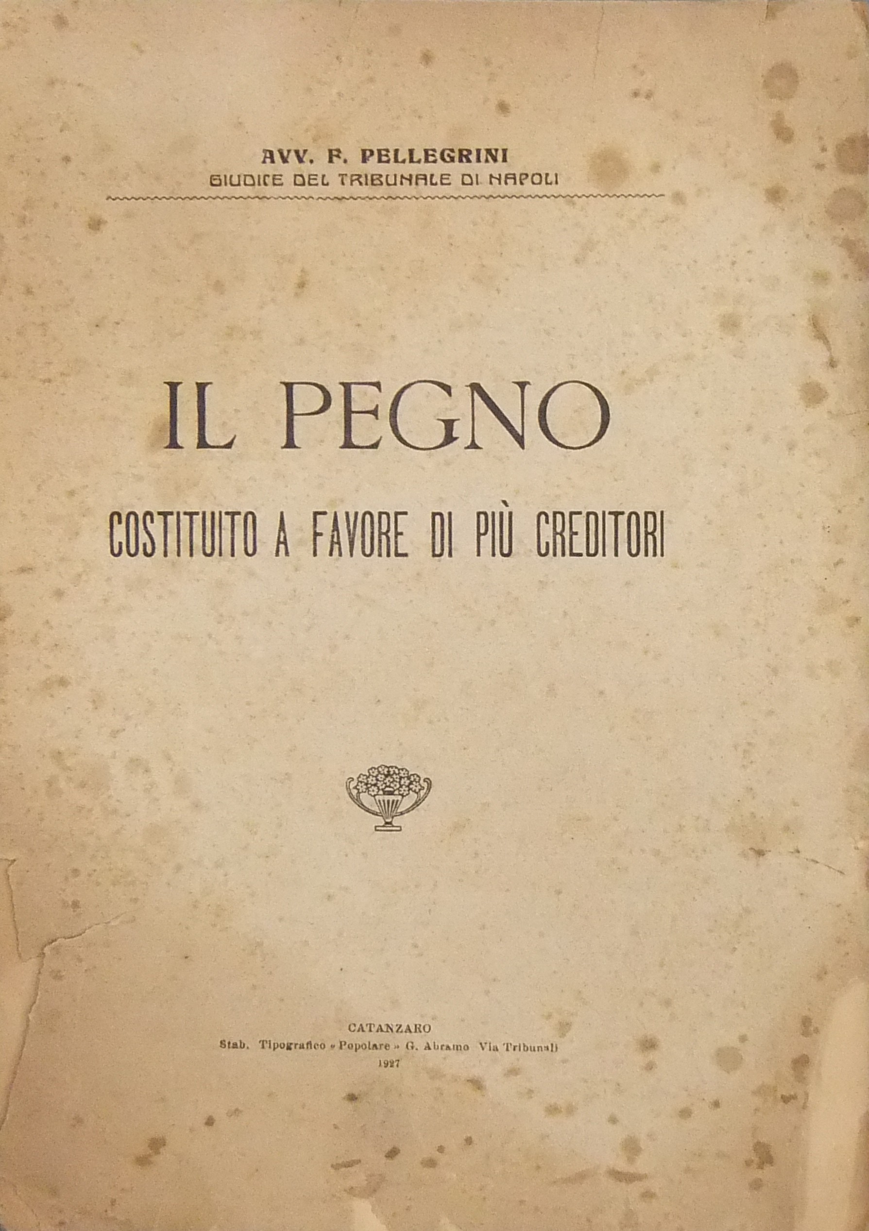 Il pegno