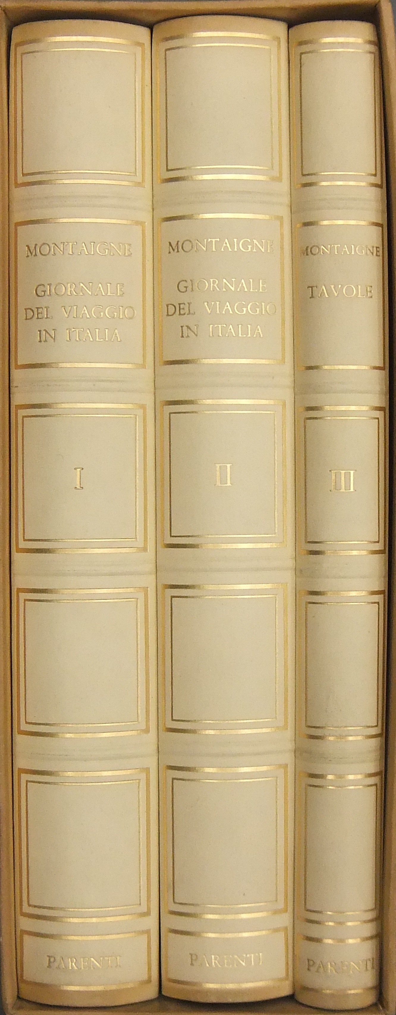 Giornale del viaggio di Michel de Montaigne in Italia. 