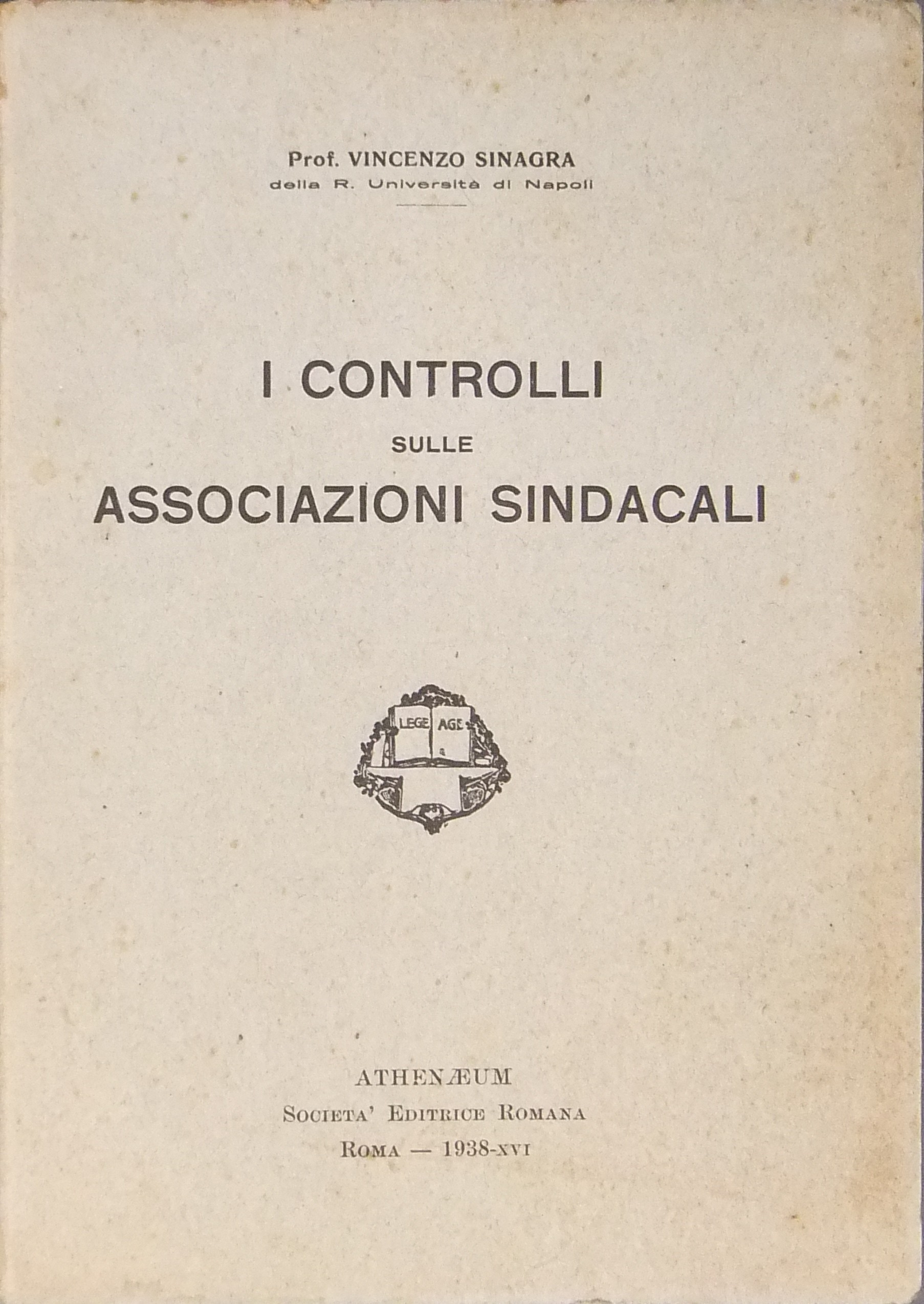 I controlli sulle associazioni sindacali