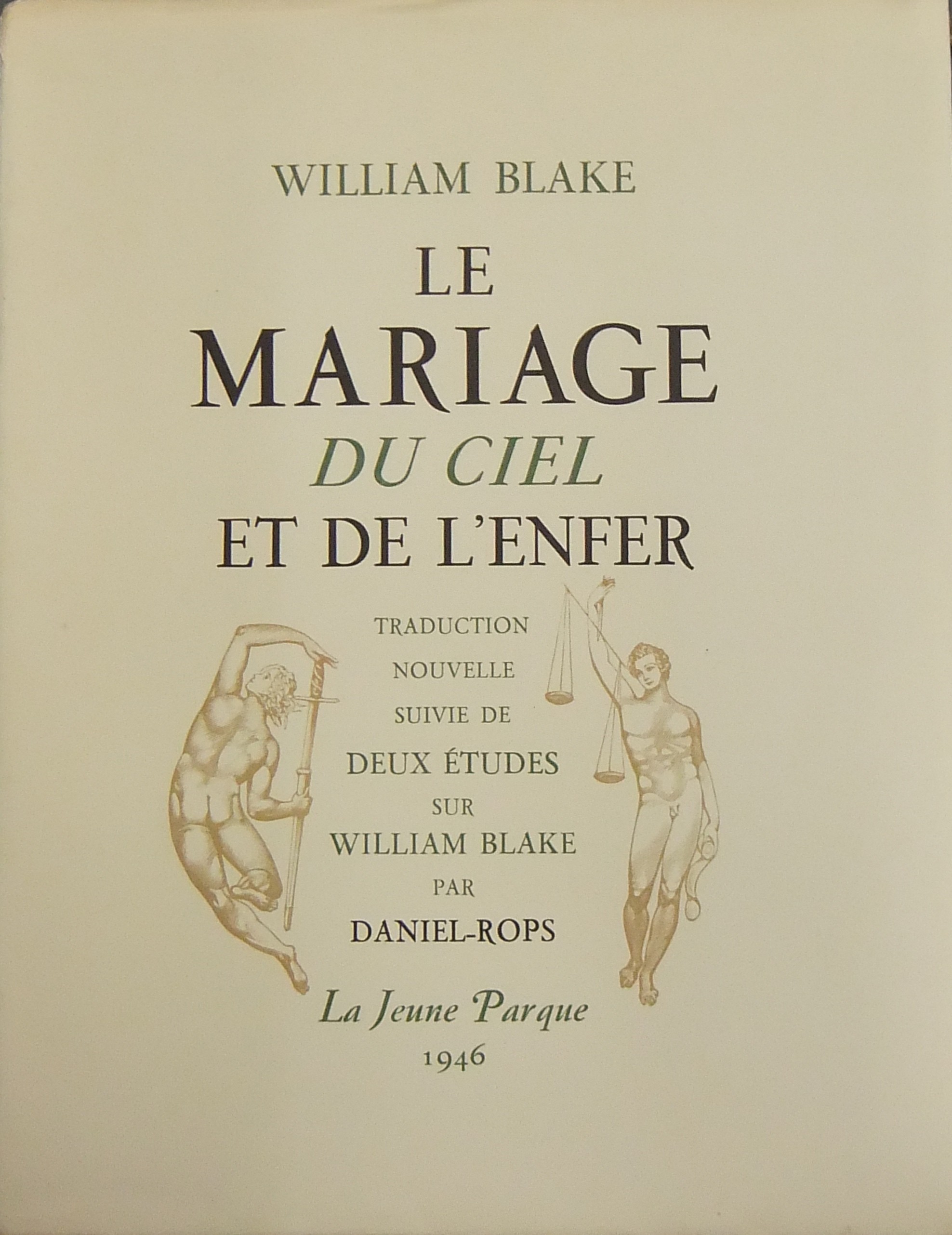 Le mariage du ciel et de l'enfer
