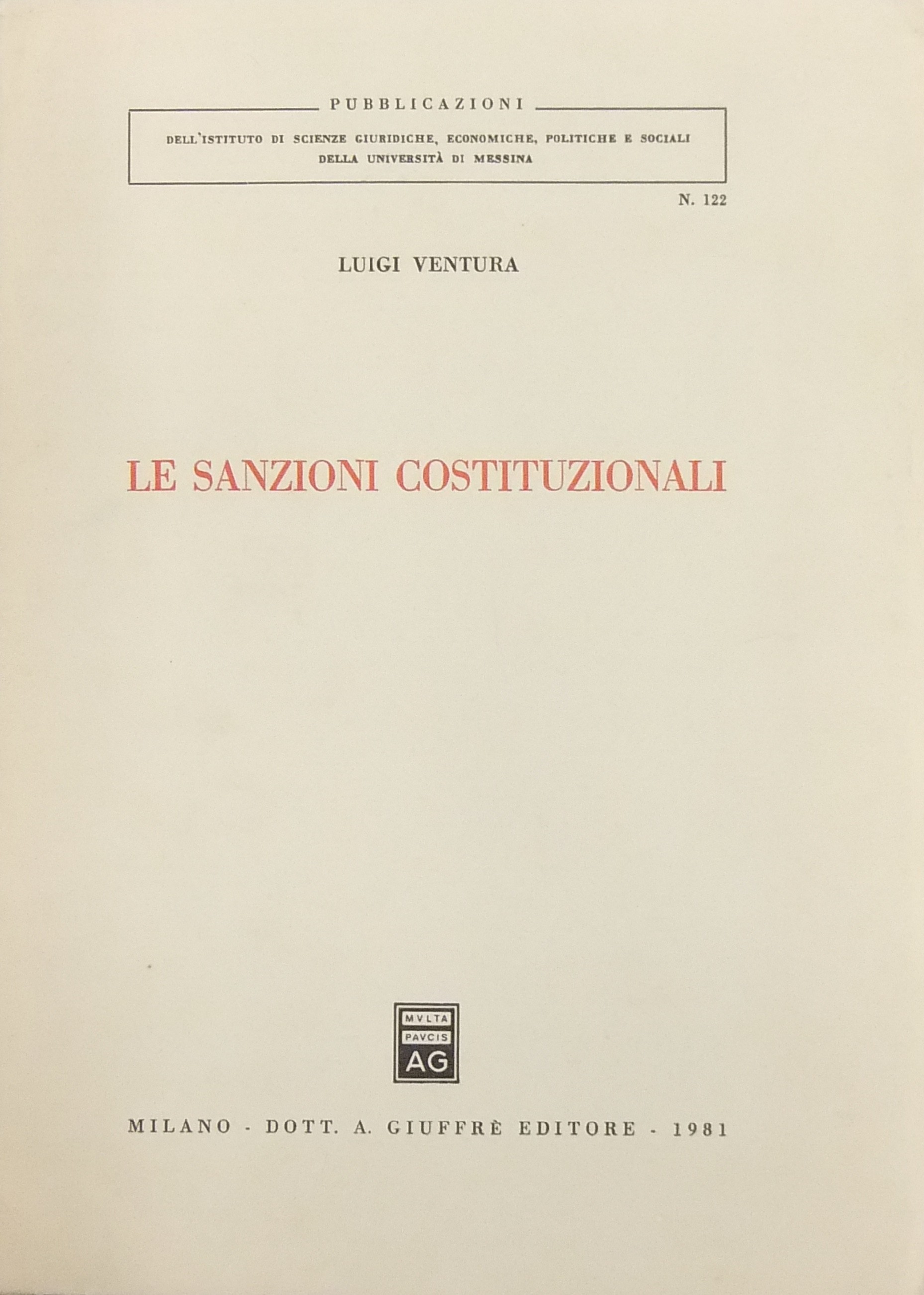 Le sanzioni costituzionali
