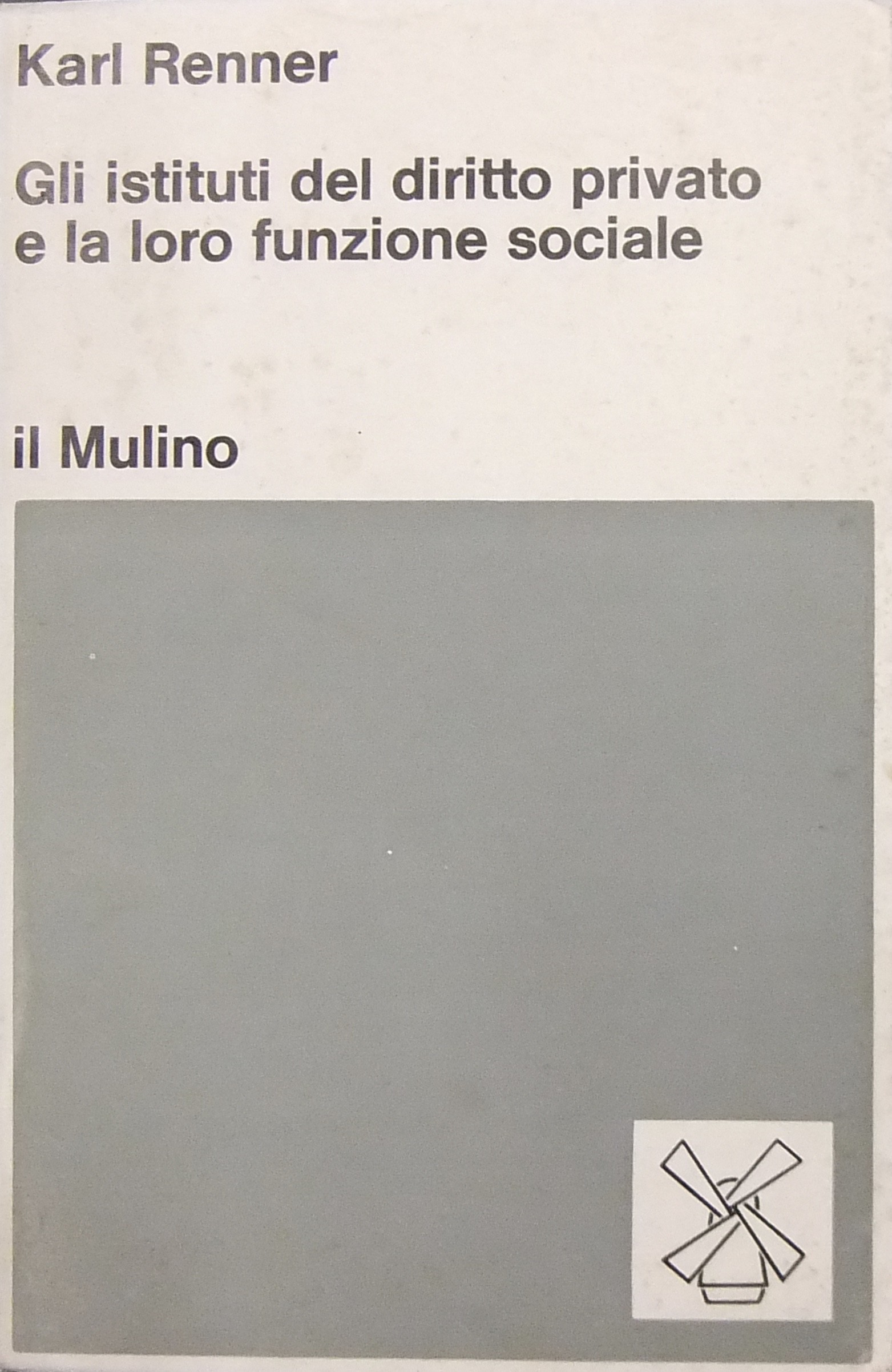 Gli istituti del diritto privato