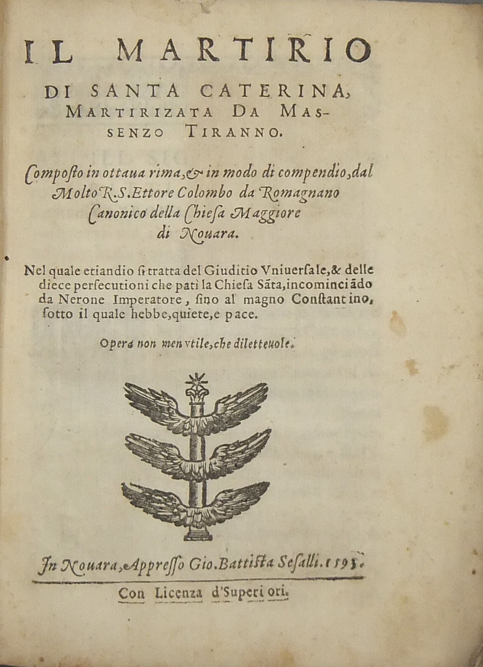 Il martirio di Santa Caterina