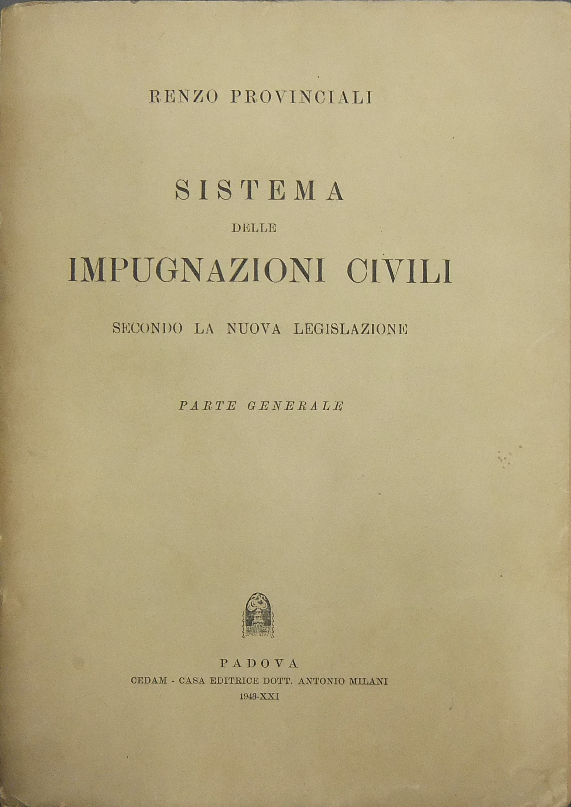 Sistema delle impugnazioni civili