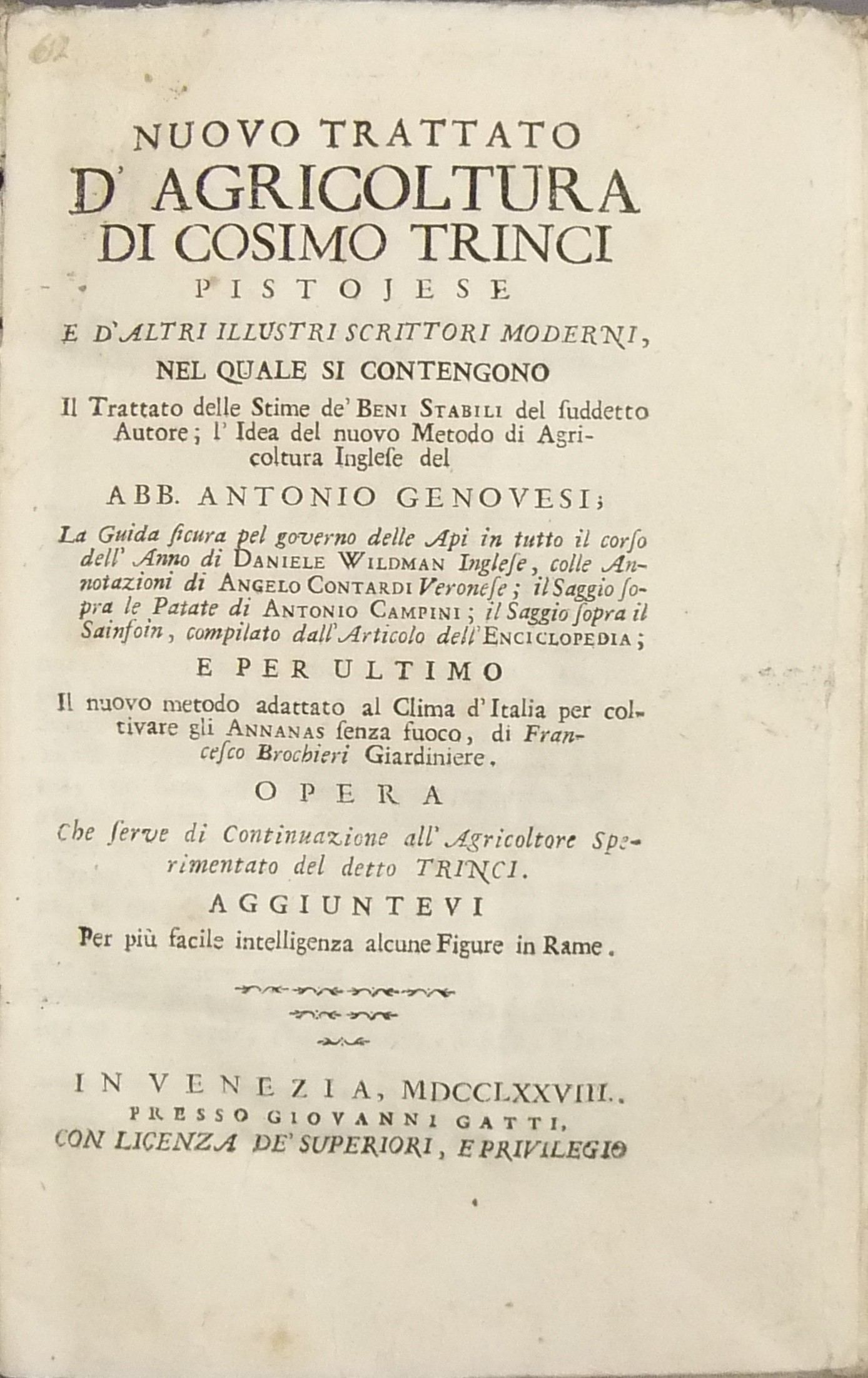 Nuovo trattato d’agricoltura di Cosimo Trinci