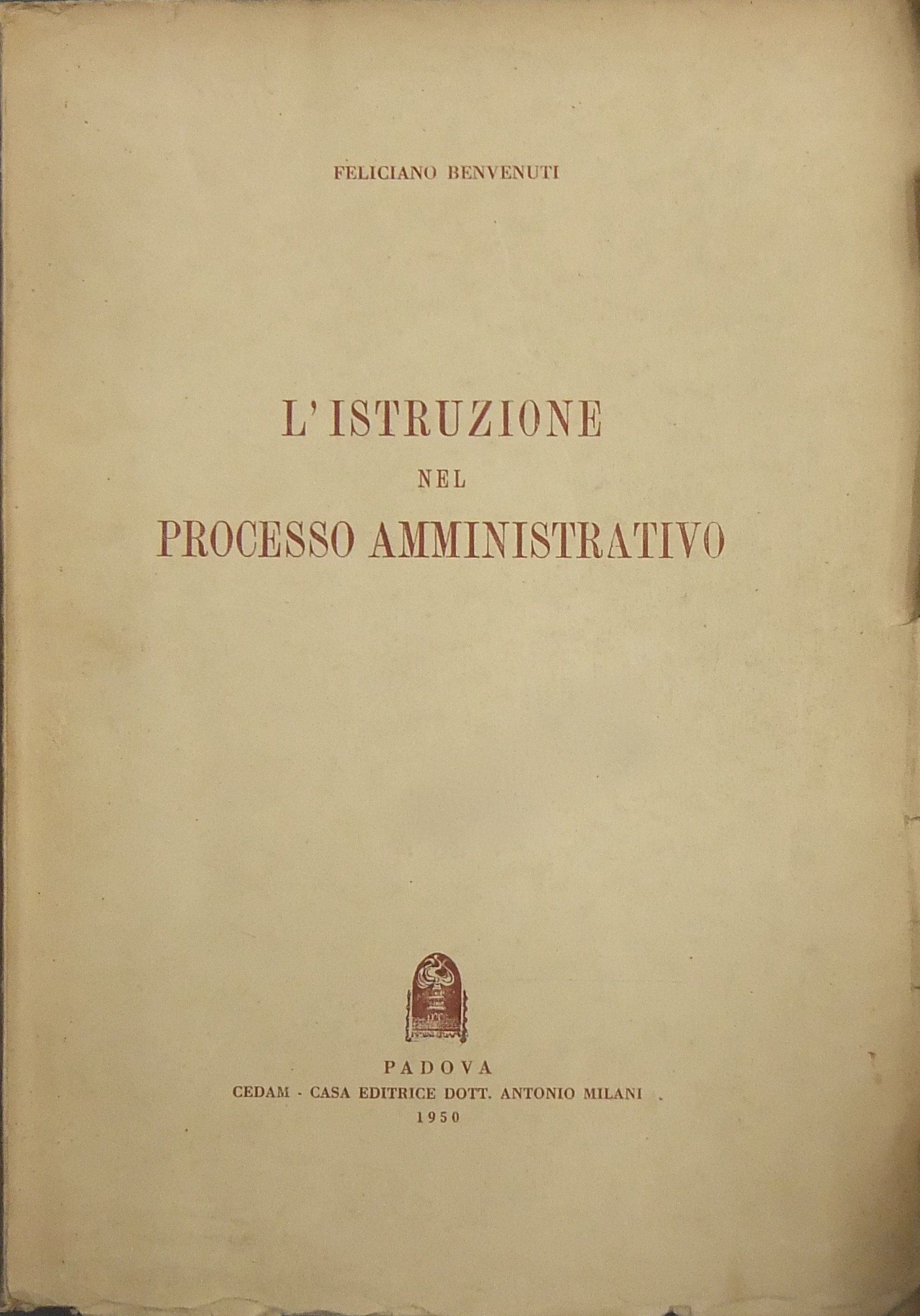 L'istruzione nel processo amministrativo
