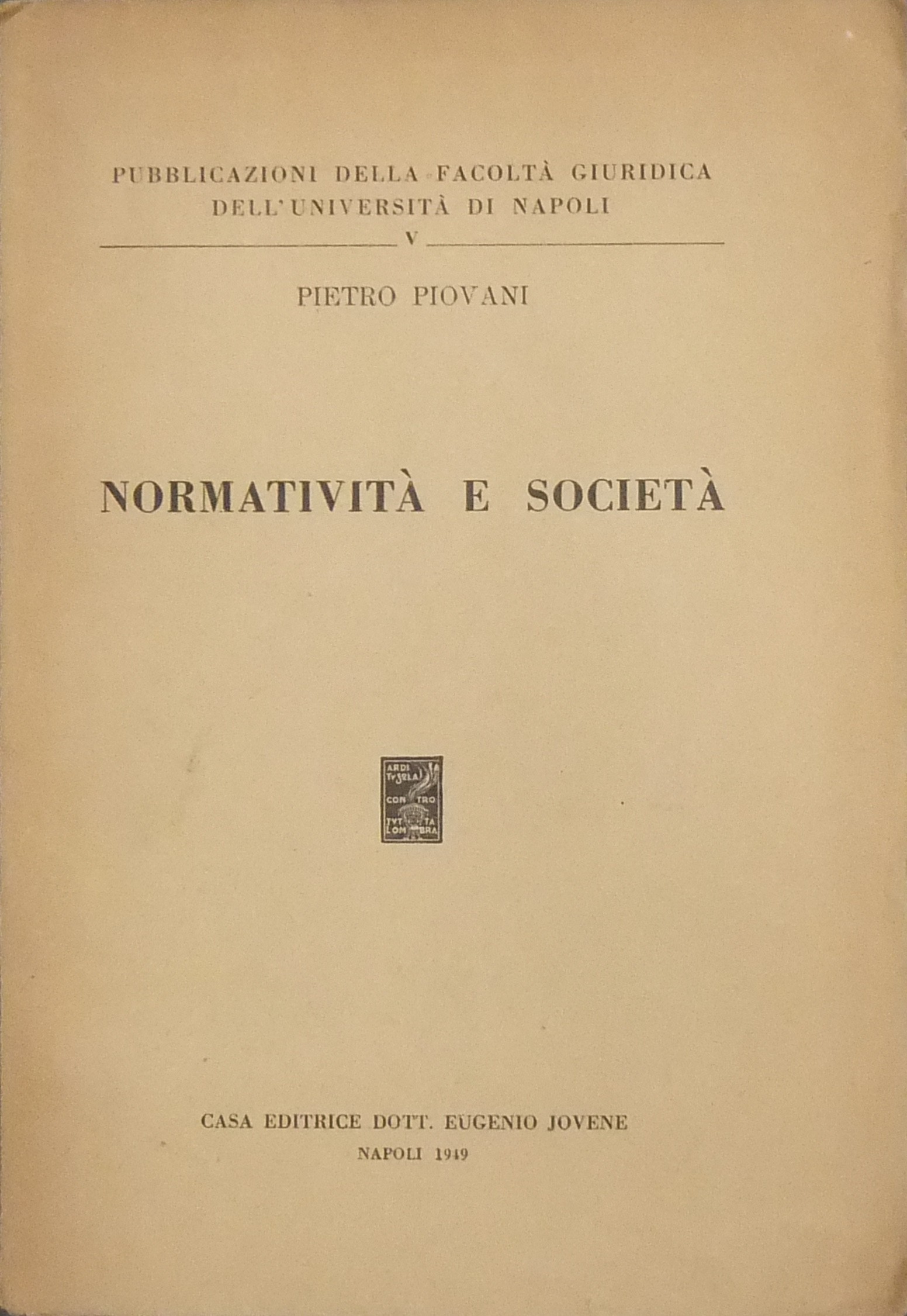 Normatività e società
