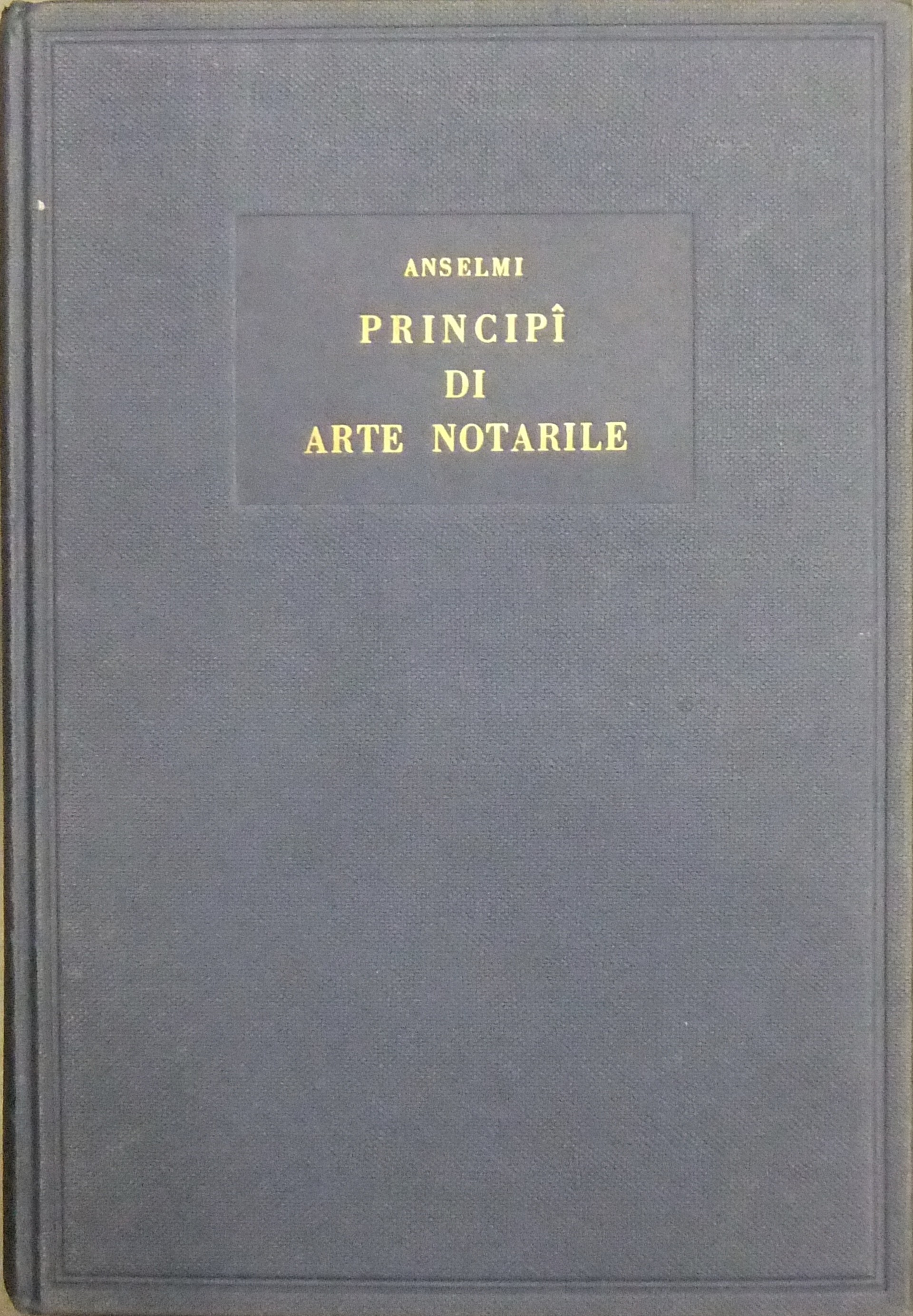 Principi di arte notarile. 