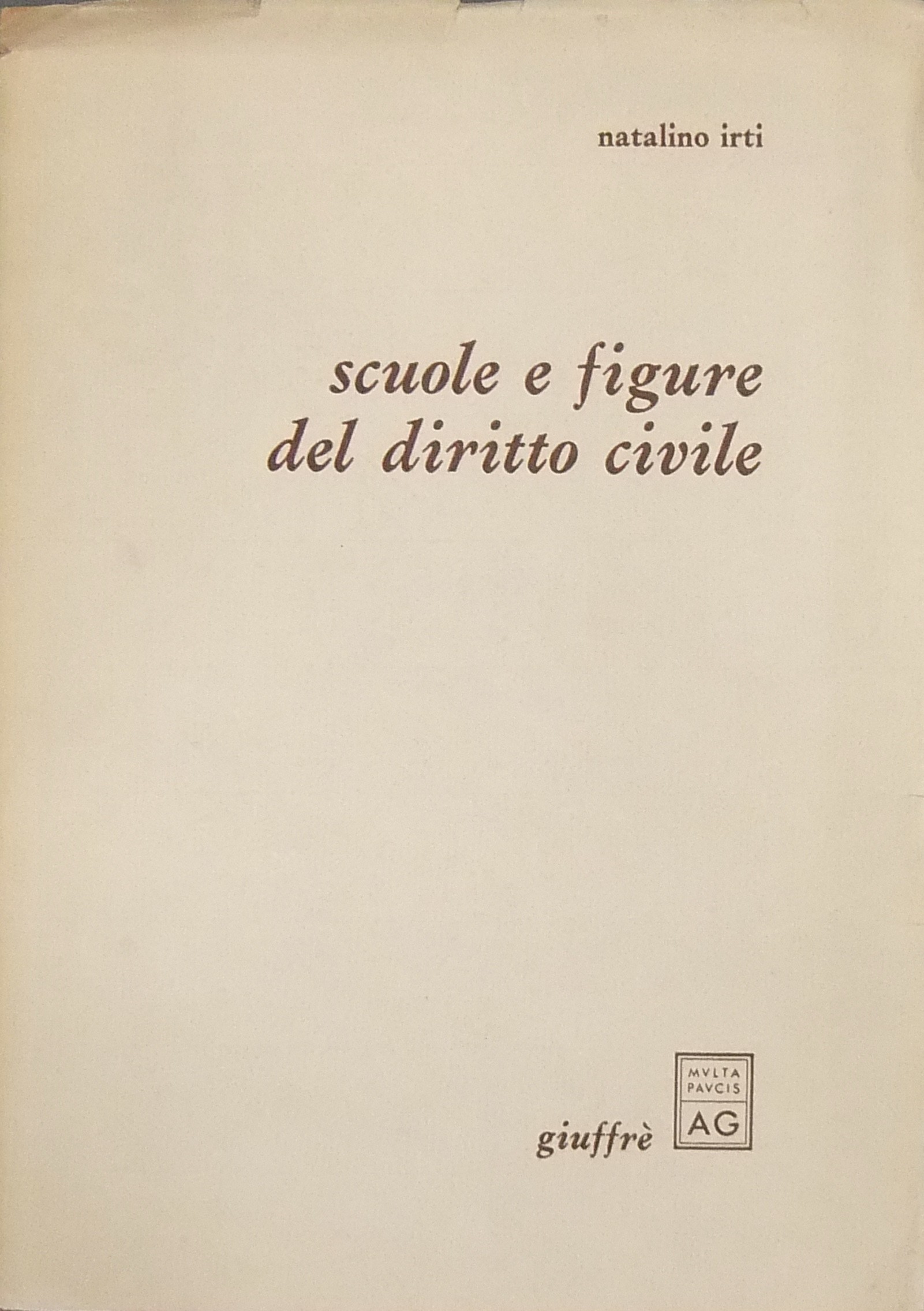 Scuole e figure del diritto civile