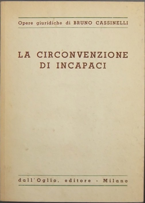 La circonvenzione di incapaci