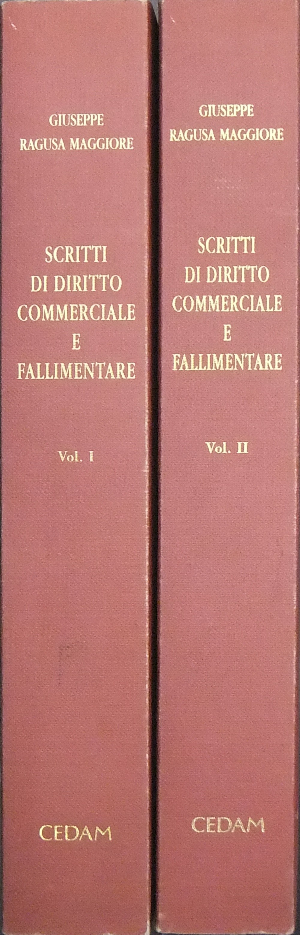 Scritti di diritto commerciale e fallimentare