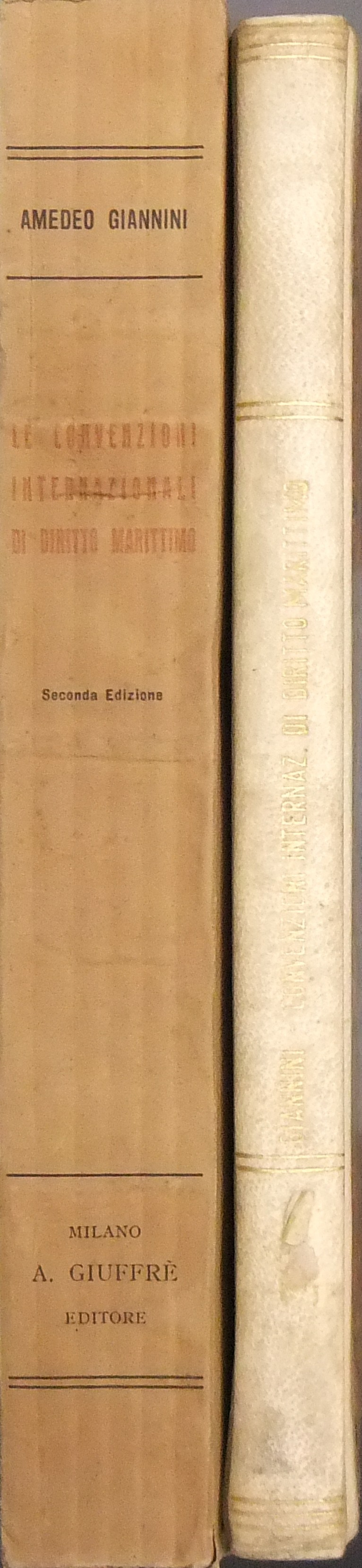 Le convenzioni internazionali di diritto marittimo.