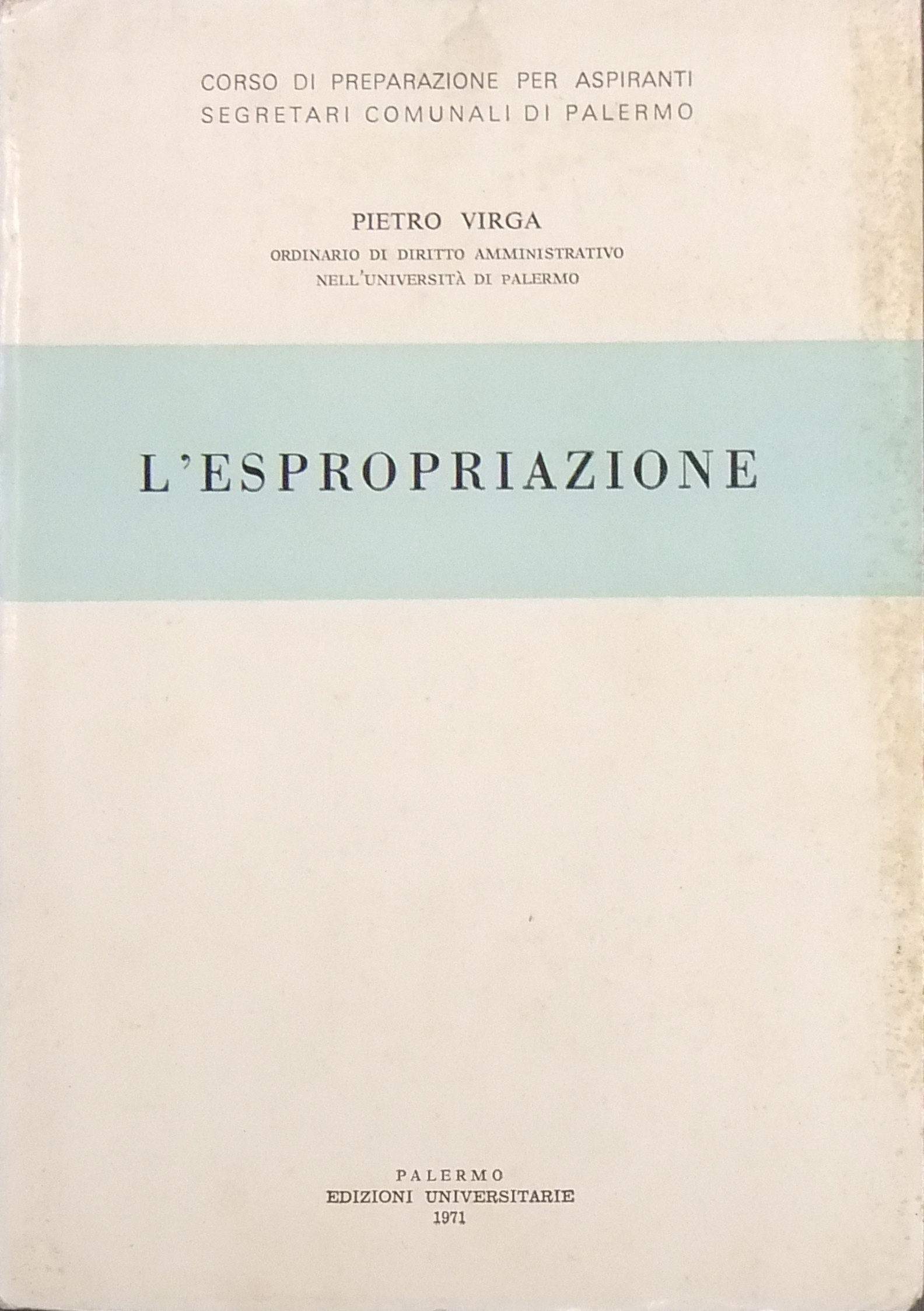 L'espropriazione