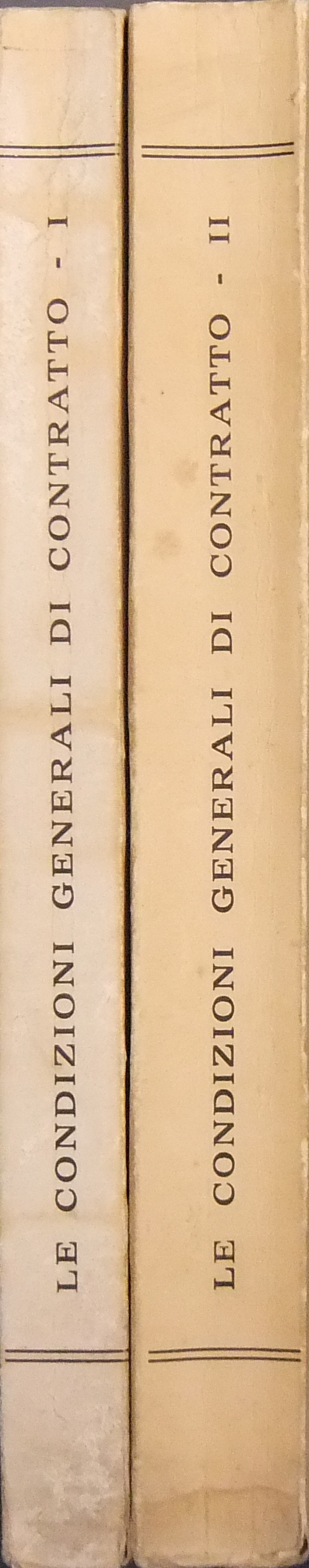 Le condizioni generali di contratto