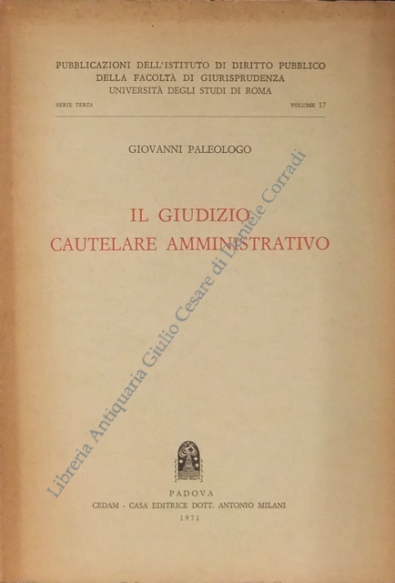 Il giudizio cautelare amministrativo