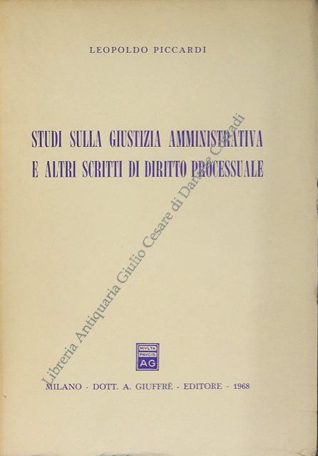 Studi sulla giustizia amministrativa