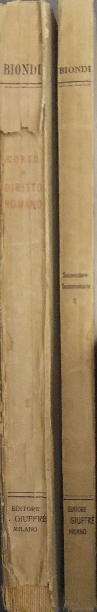 Corso di diritto romano.