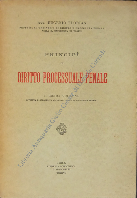 Principi di diritto processuale penale