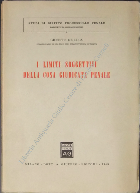 I limiti soggettivi della cosa giudicata