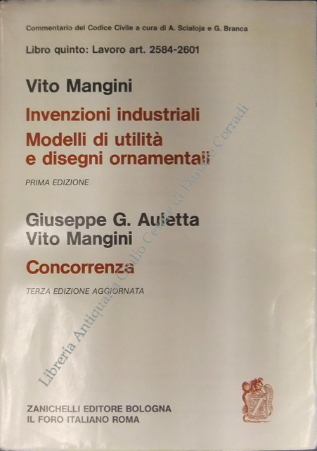Delle invenzioni industriali